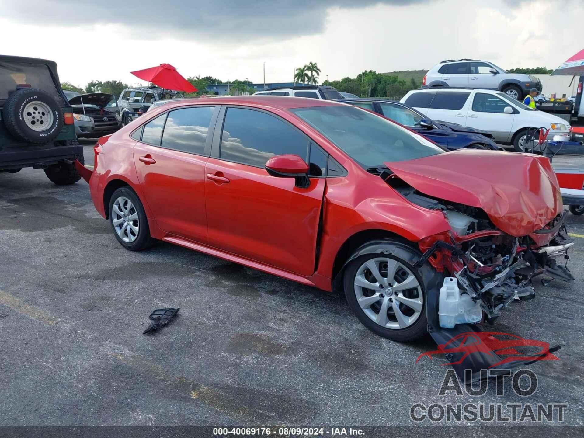 TOYOTA COROLLA 2020 - 5YFEPRAE0LP072407