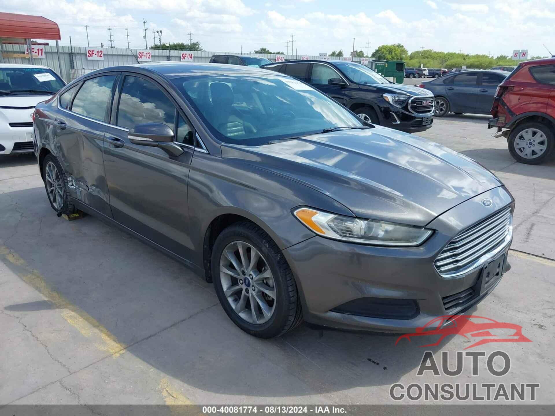 FORD FUSION 2017 - 3FA6P0H72HR341733