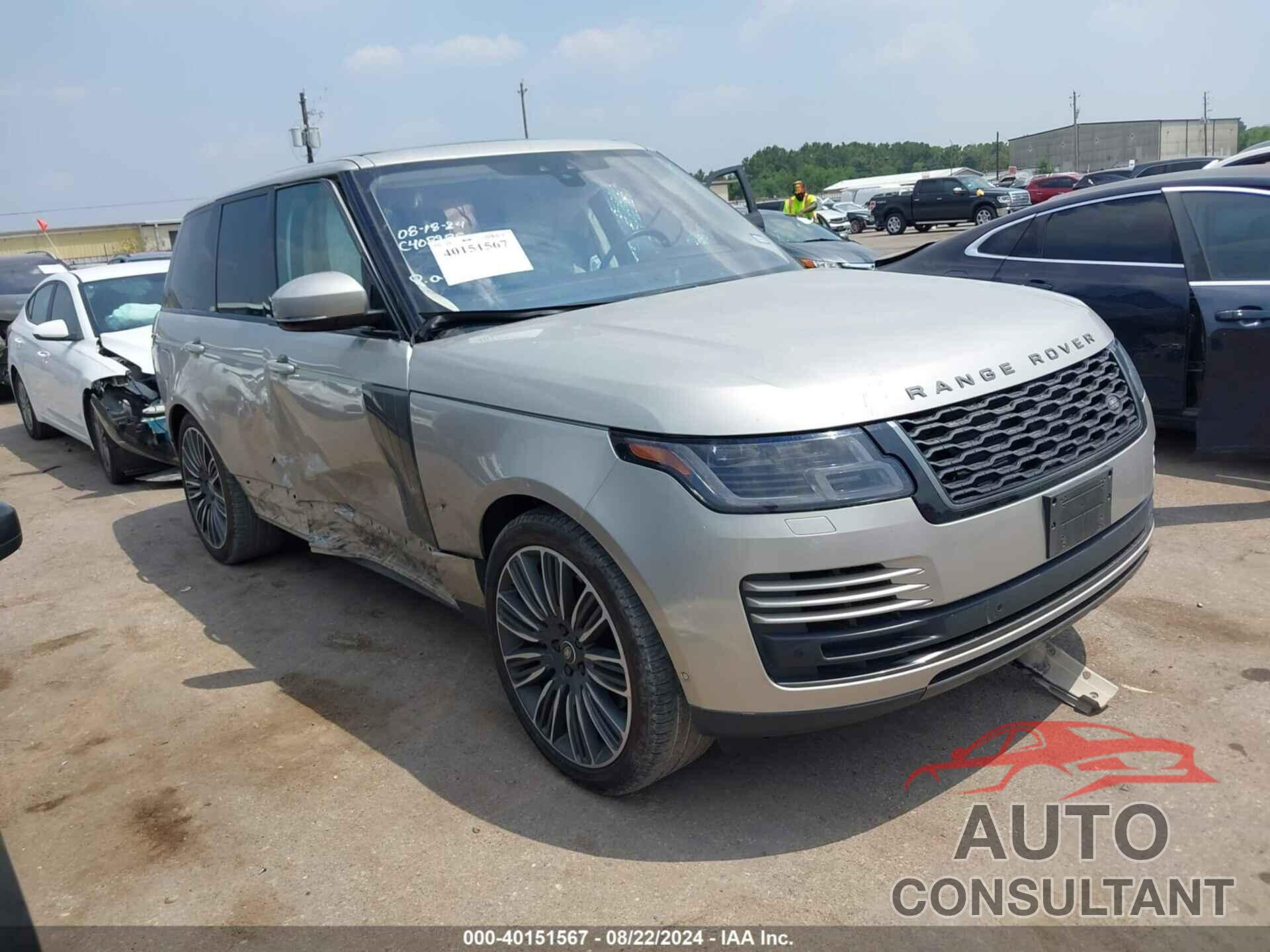 LAND ROVER RANGE ROVER 2020 - SALGS2SE6LA589642