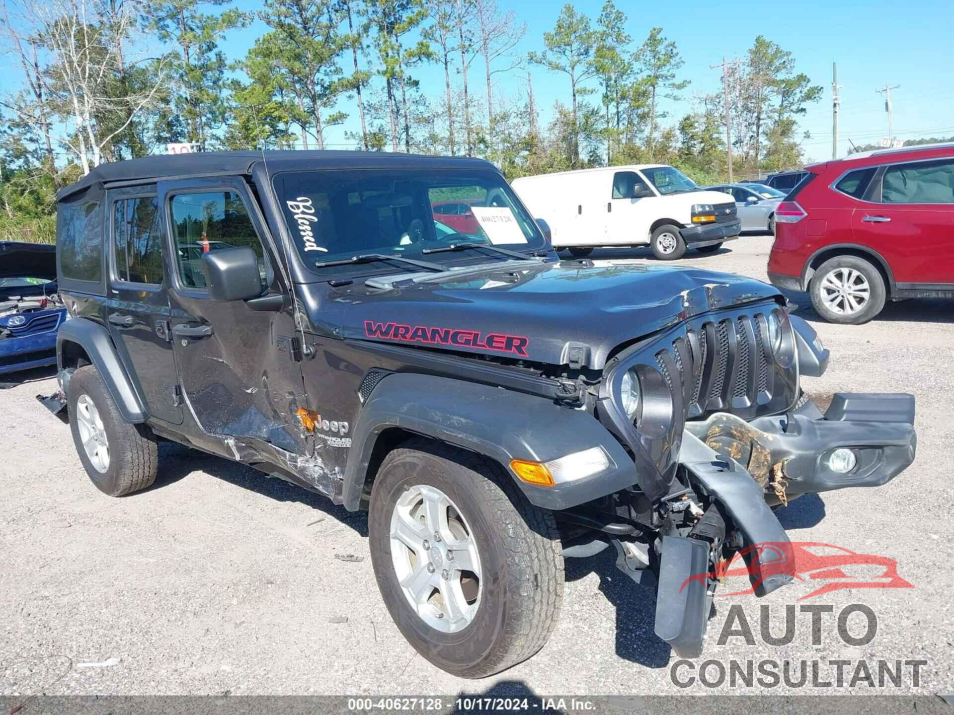 JEEP WRANGLER UNLIMITED 2019 - 1C4HJXDN8KW591936