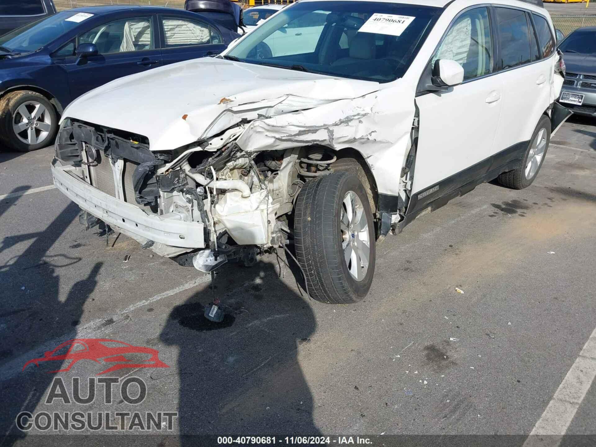 SUBARU OUTBACK 2012 - 4S4BRCKC8C3268686