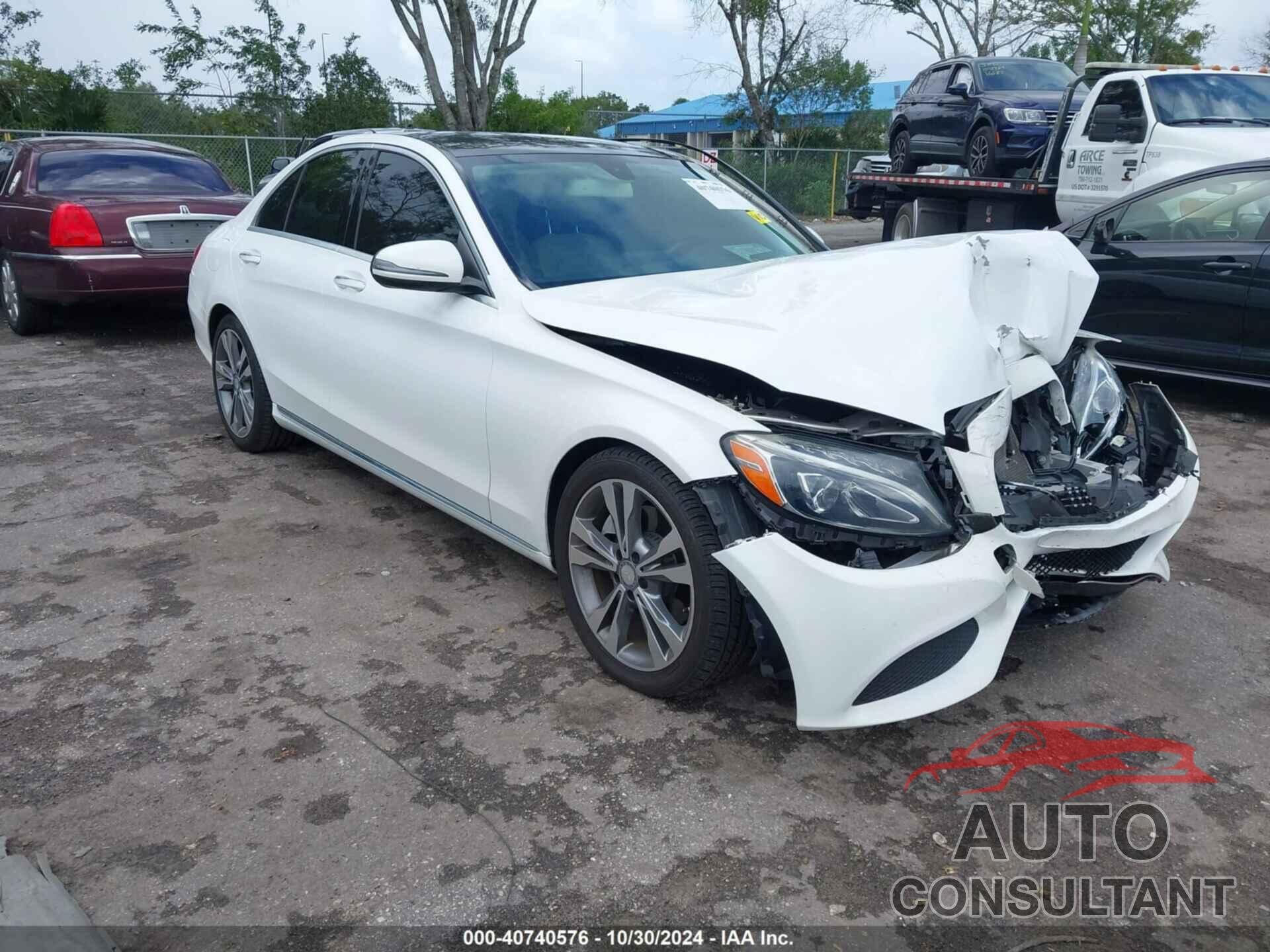 MERCEDES-BENZ C 300 2016 - 55SWF4JB8GU171380