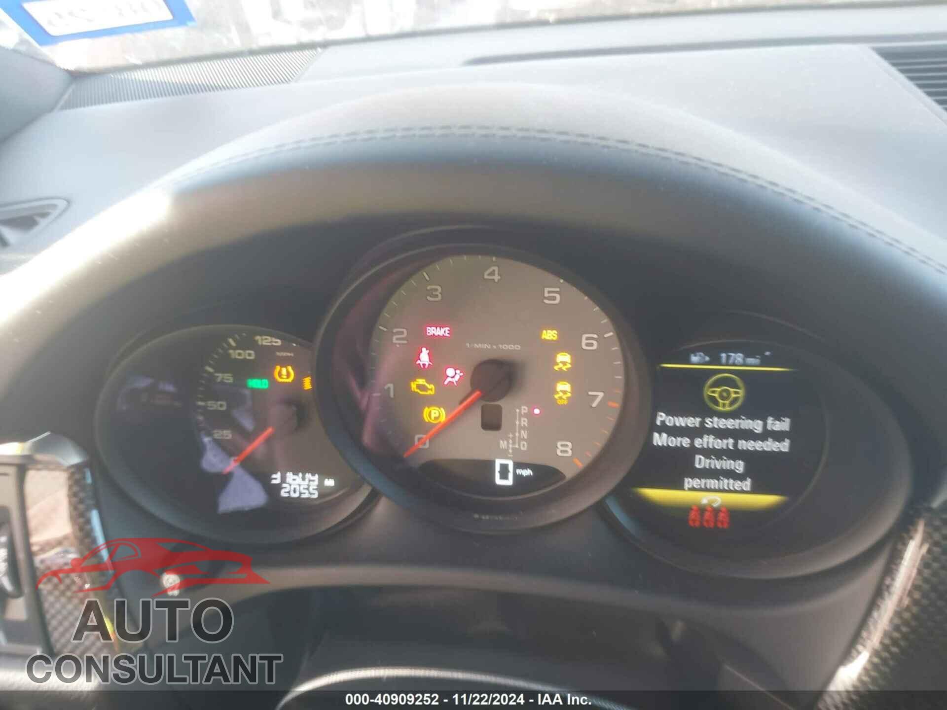 PORSCHE MACAN 2020 - WP1AB2A53LLB35656