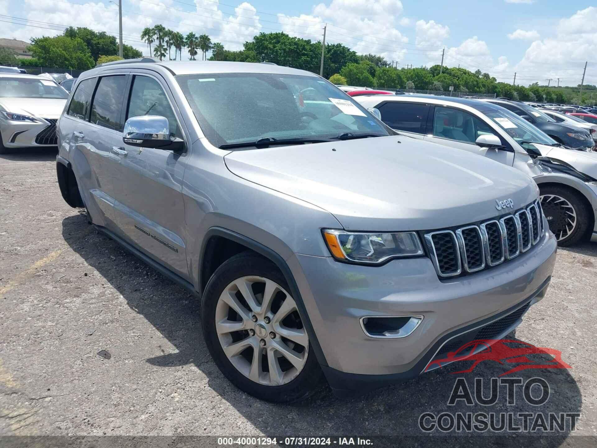 JEEP GRAND CHEROKEE 2017 - 1C4RJEBG1HC708182