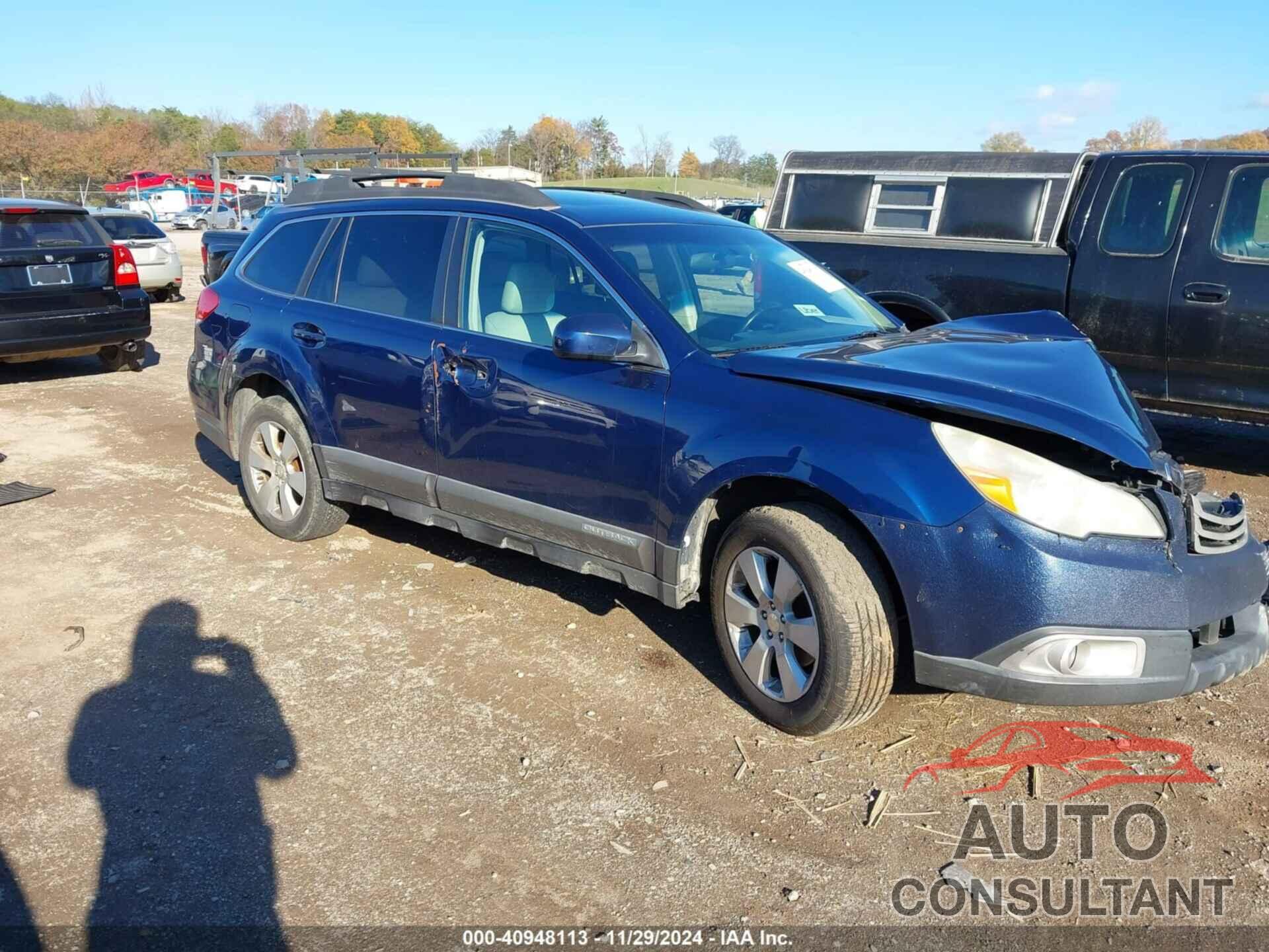 SUBARU OUTBACK 2010 - 4S4BRBHC5A3312853