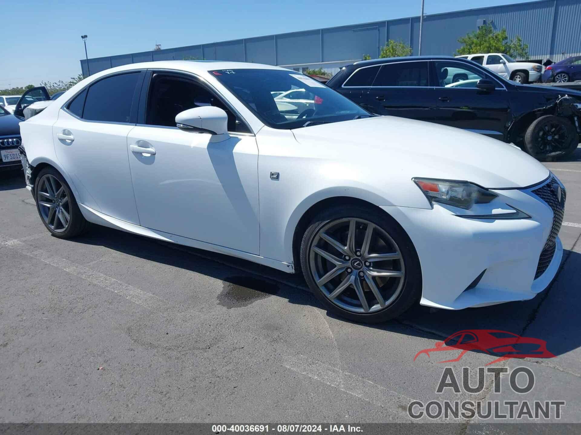 LEXUS IS 200T 2016 - JTHBA1D25G5030209