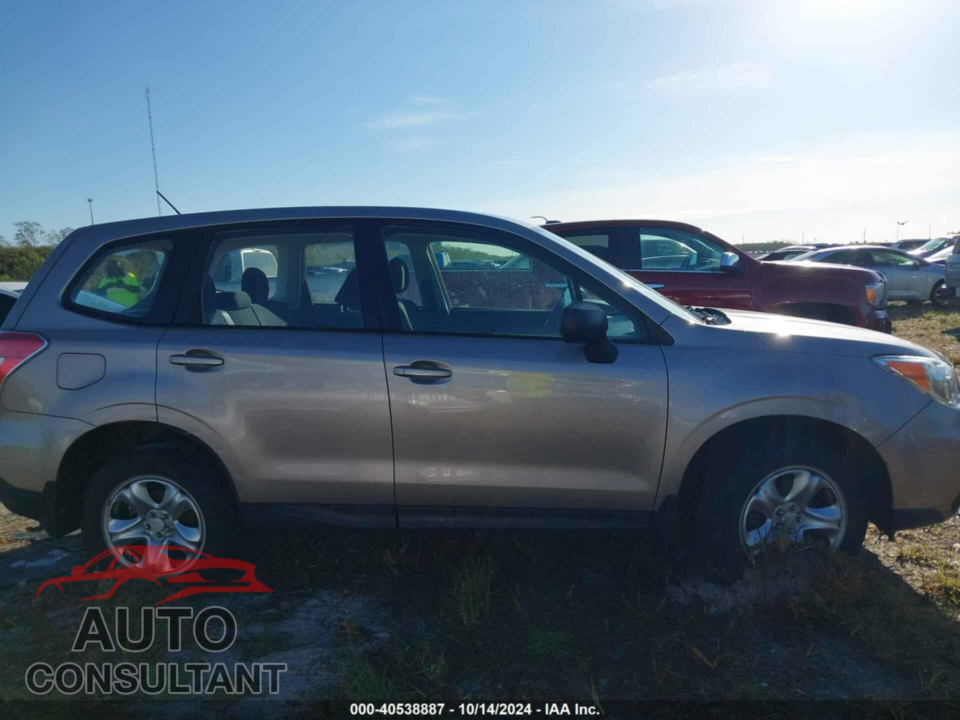 SUBARU FORESTER 2014 - JF2SJAAC8EH453636