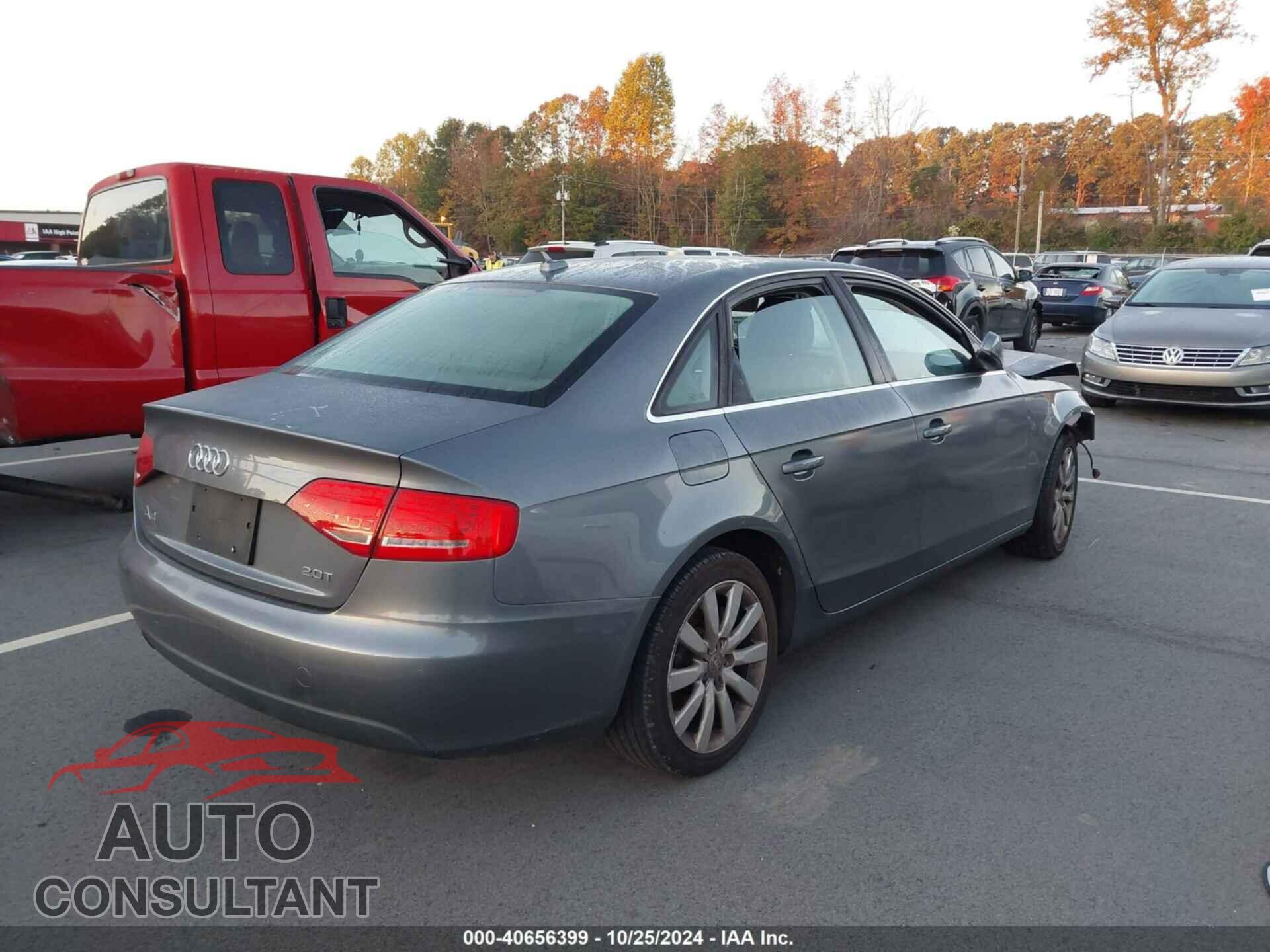 AUDI A4 2012 - WAUAFAFL3CA115780