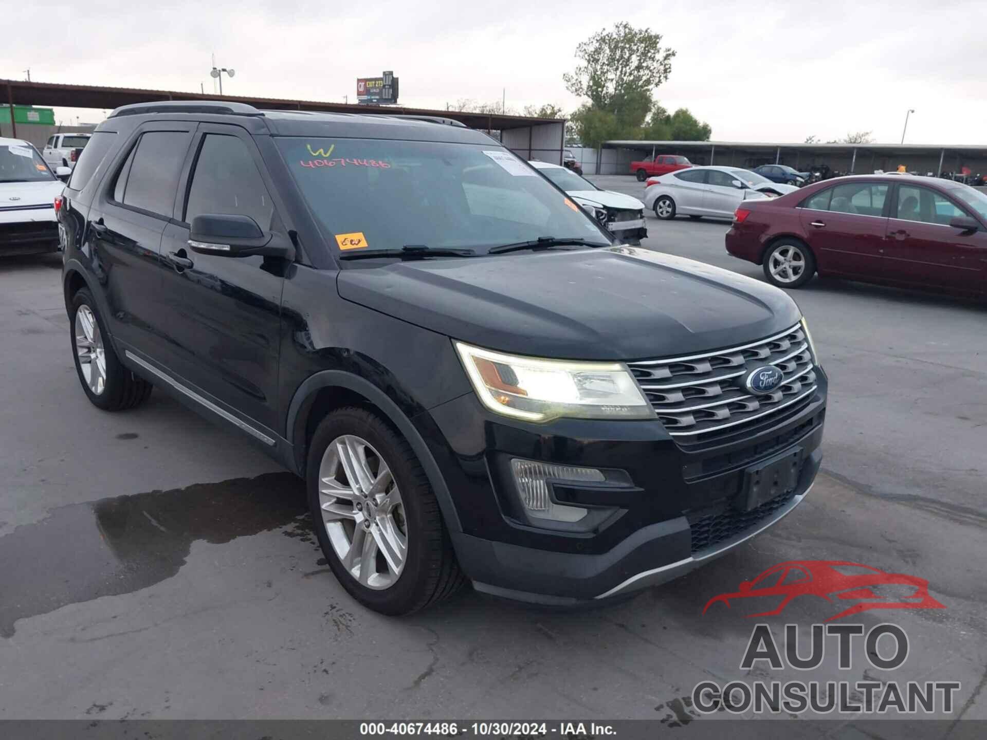 FORD EXPLORER 2016 - 1FM5K7D81GGD26671