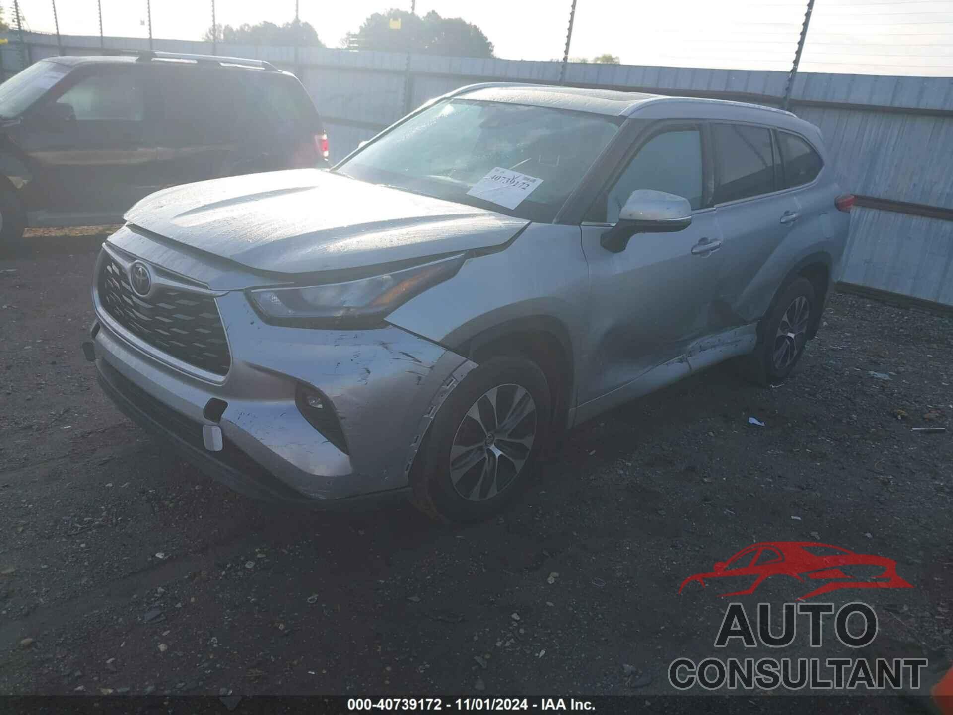 TOYOTA HIGHLANDER 2020 - 5TDGZRBH2LS017377