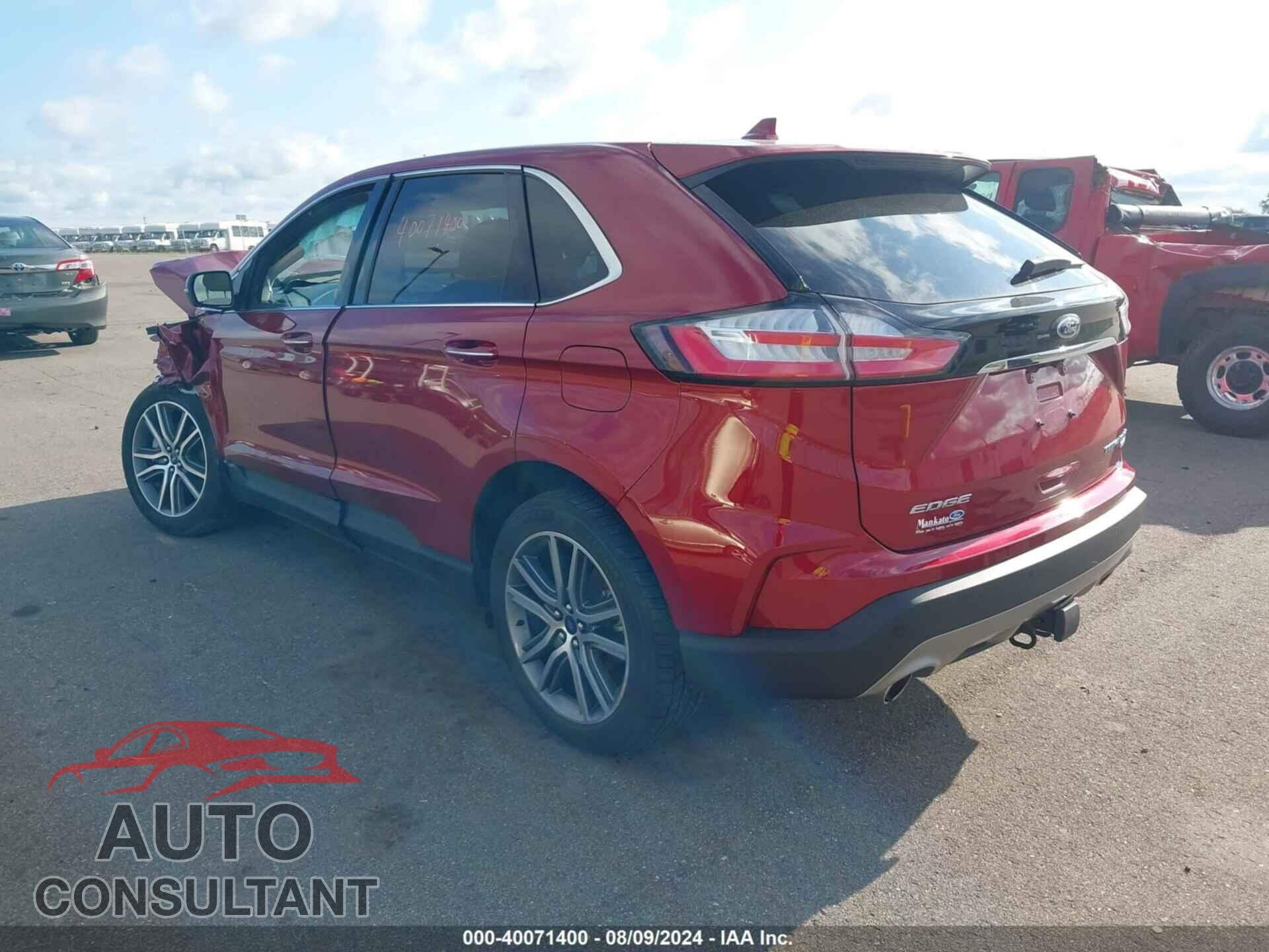 FORD EDGE 2019 - 2FMPK4K9XKBB76353