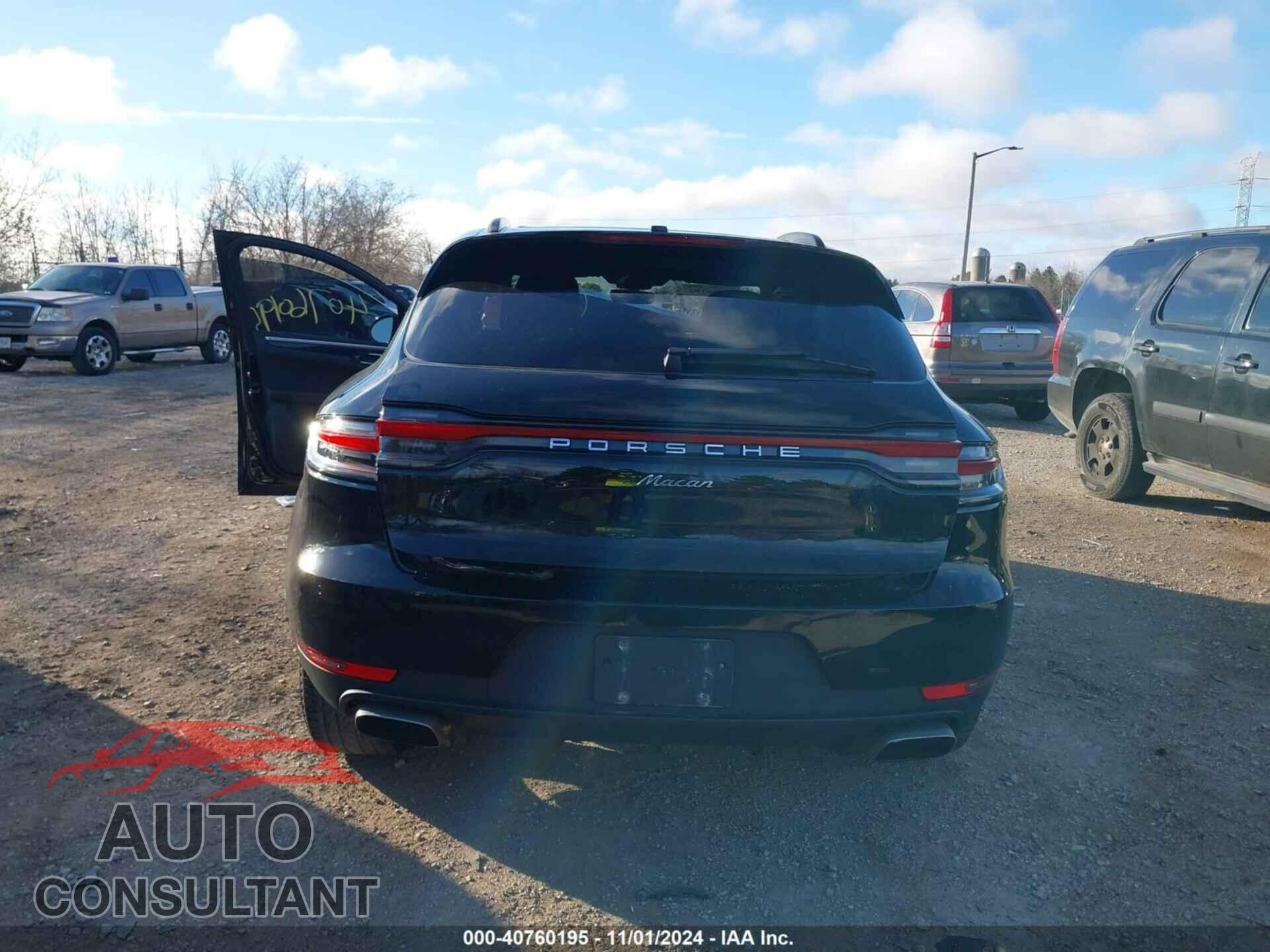 PORSCHE MACAN 2019 - WP1AA2A58KLB05604