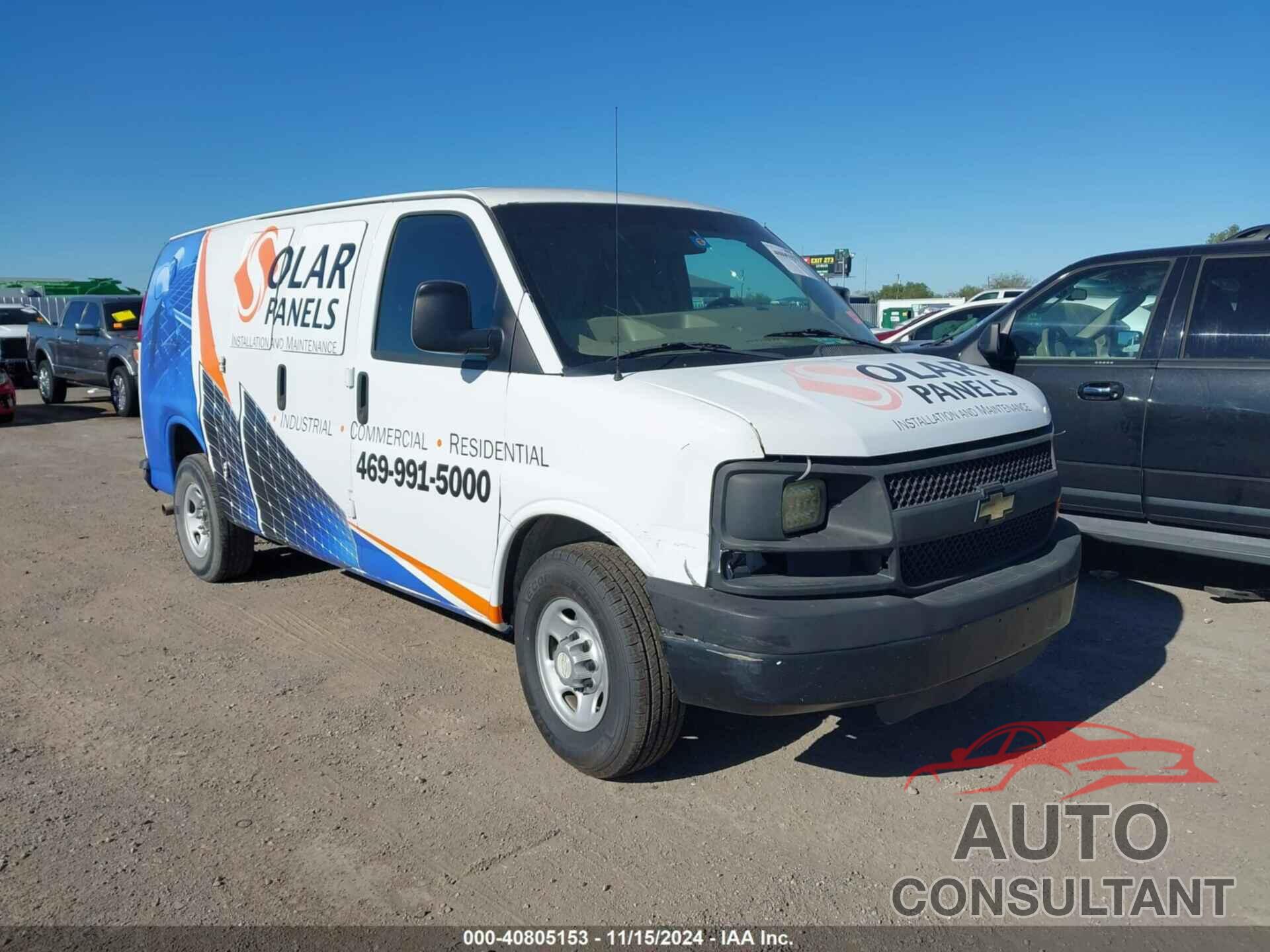 CHEVROLET EXPRESS 2500 2015 - 1GCWGFCF9F1278391