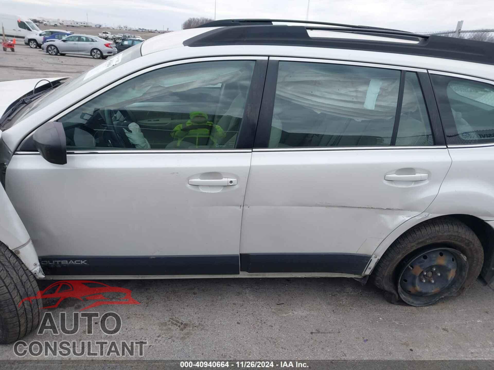 SUBARU OUTBACK 2013 - 4S4BRCAC4D3312041