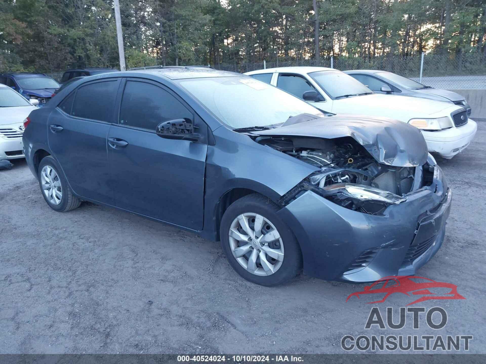 TOYOTA COROLLA 2016 - 2T1BURHE1GC707545