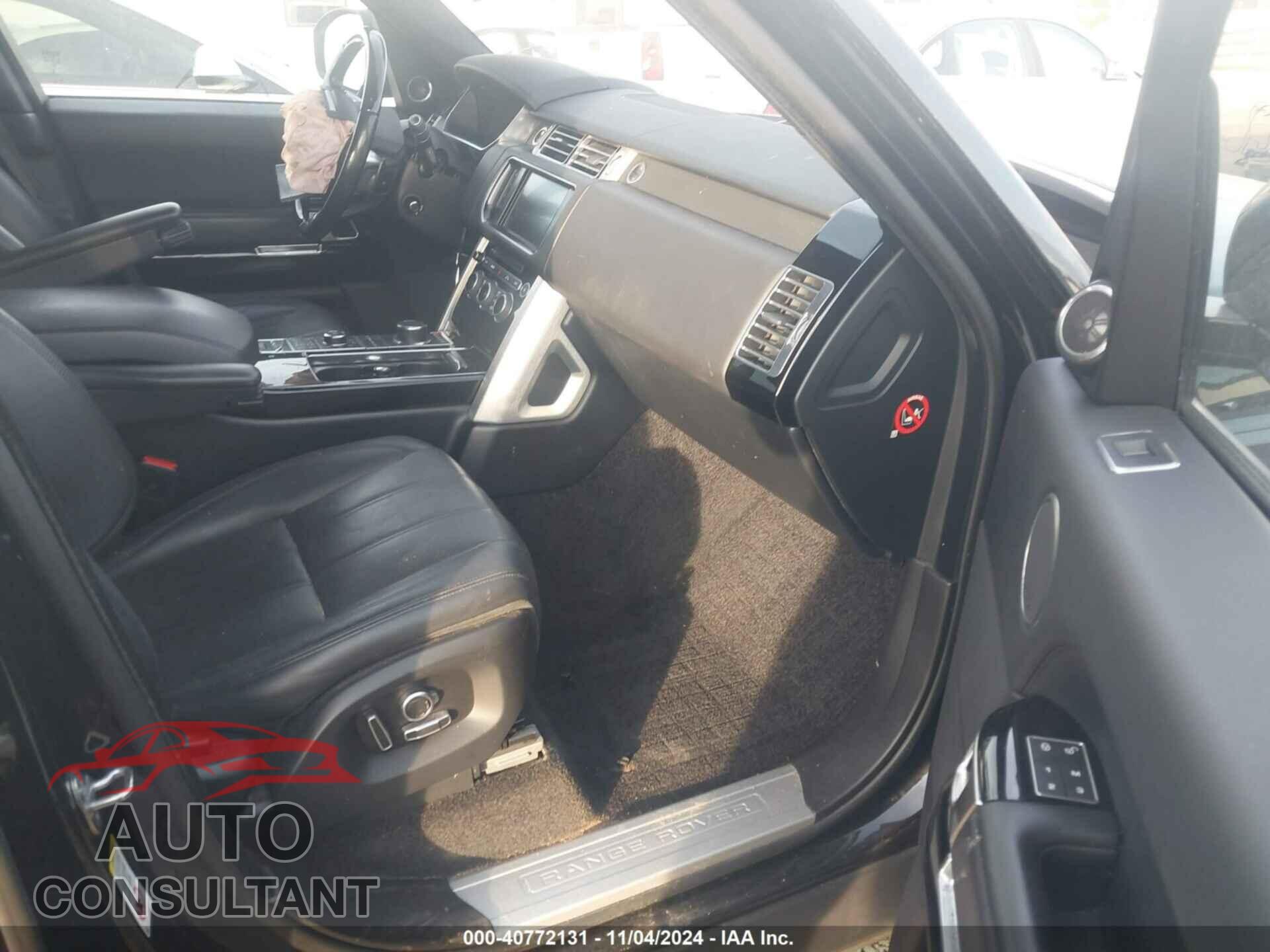 LAND ROVER RANGE ROVER 2016 - SALGS2EF2GA290014
