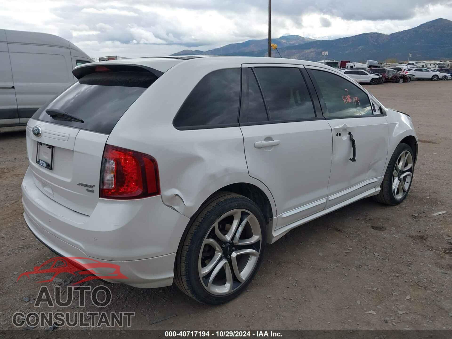 FORD EDGE 2013 - 2FMDK4AK2DBA15442
