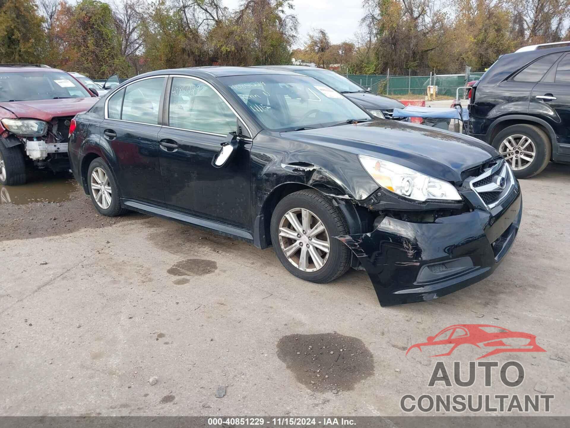 SUBARU LEGACY 2010 - 4S3BMBE63A3230086