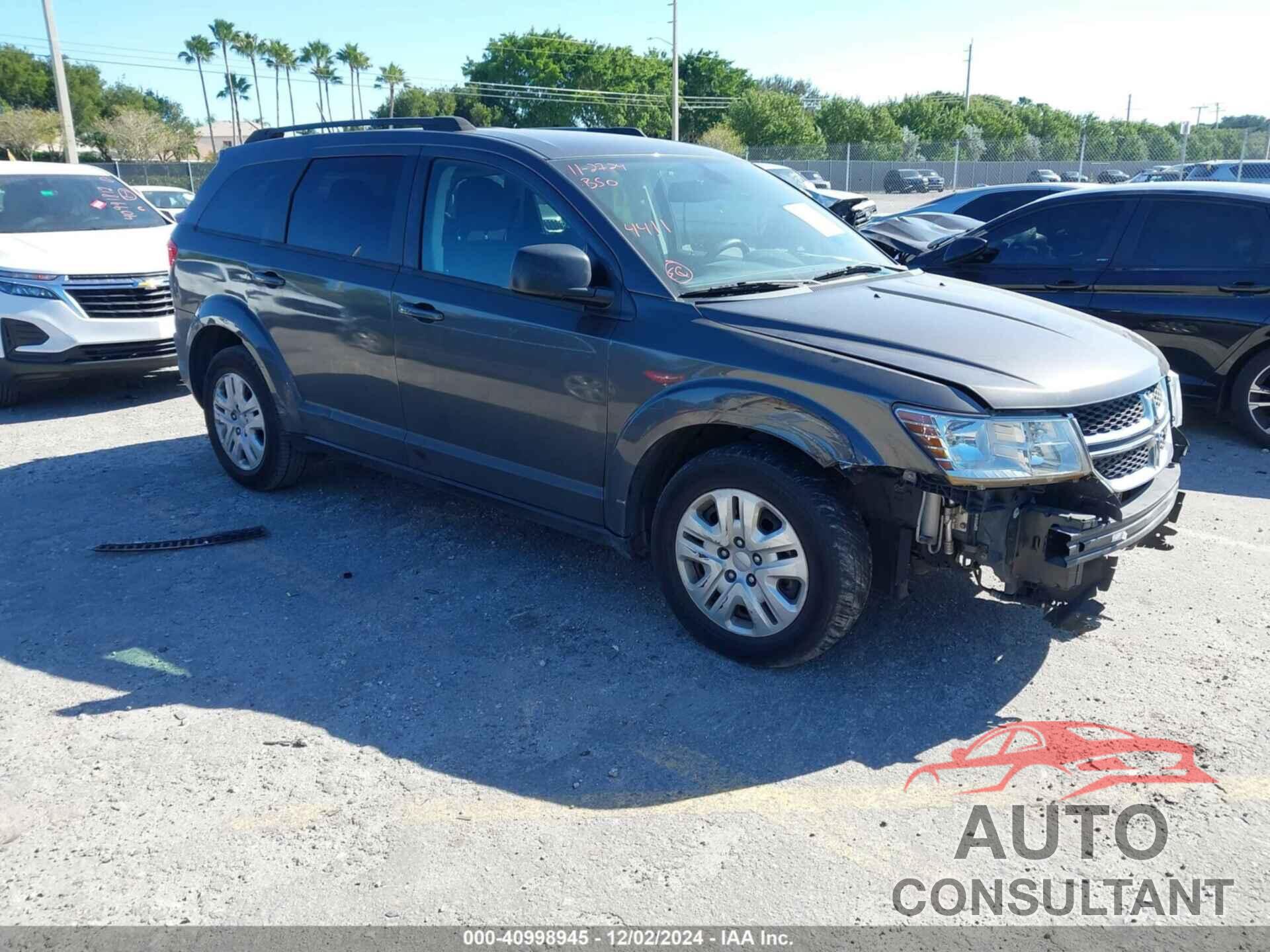 DODGE JOURNEY 2018 - 3C4PDCAB8JT384411