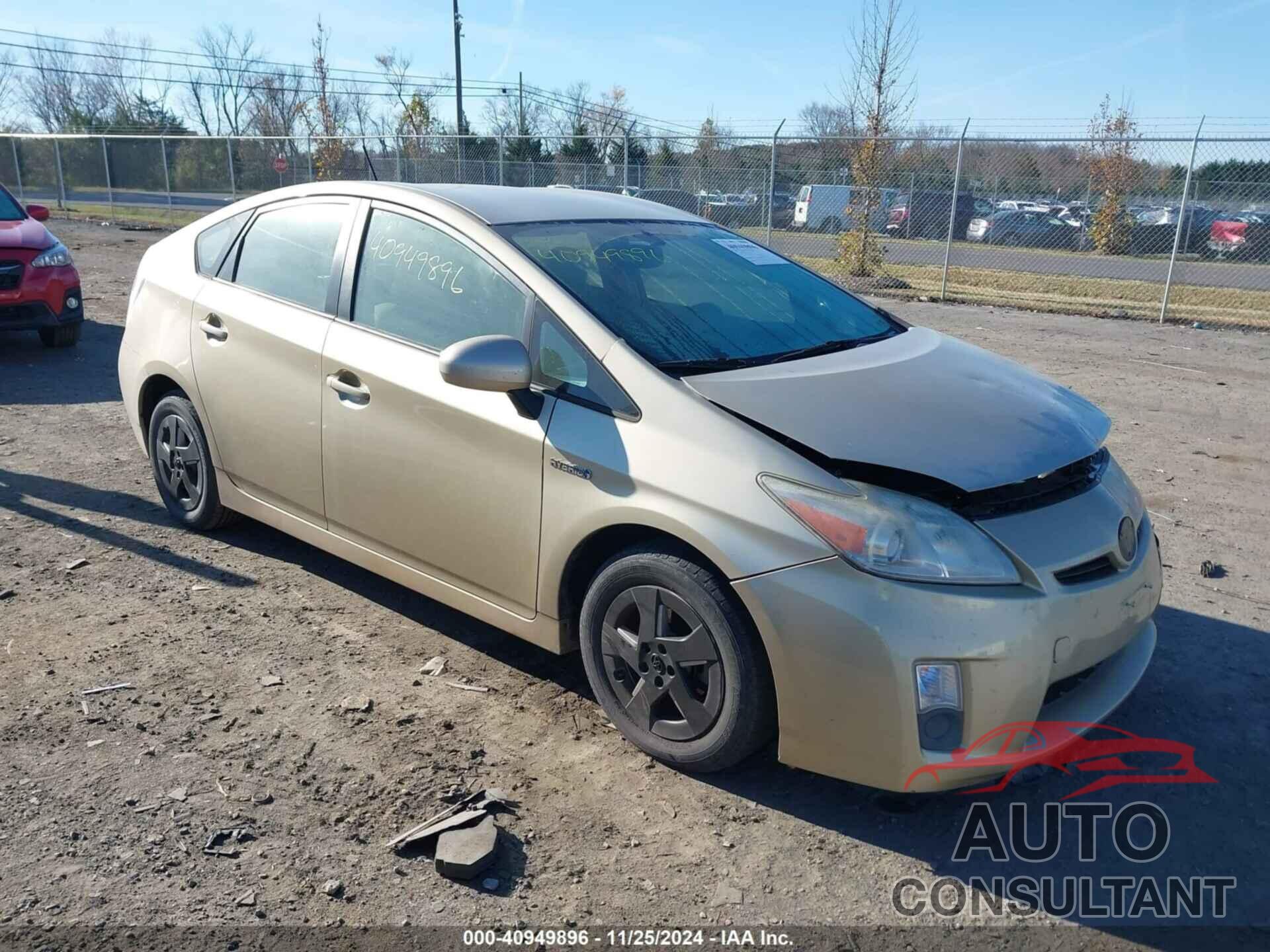 TOYOTA PRIUS 2010 - JTDKN3DU1A0188604