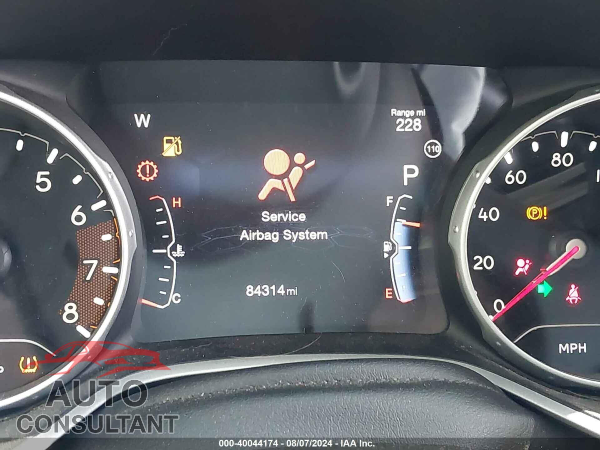 JEEP NEW COMPASS 2017 - 3C4NJDBB9HT650727