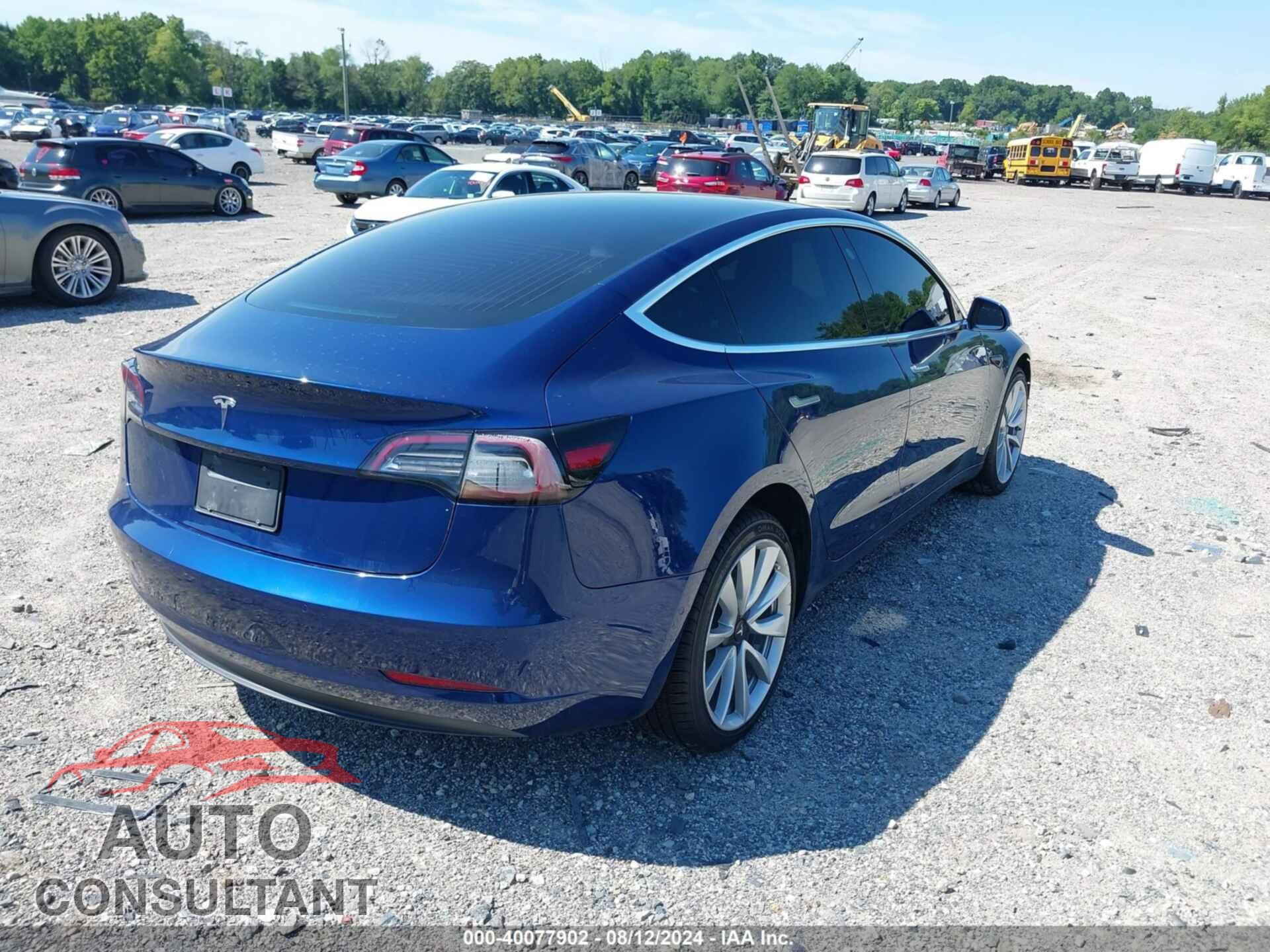 TESLA MODEL 3 2019 - 5YJ3E1EA6KF402308