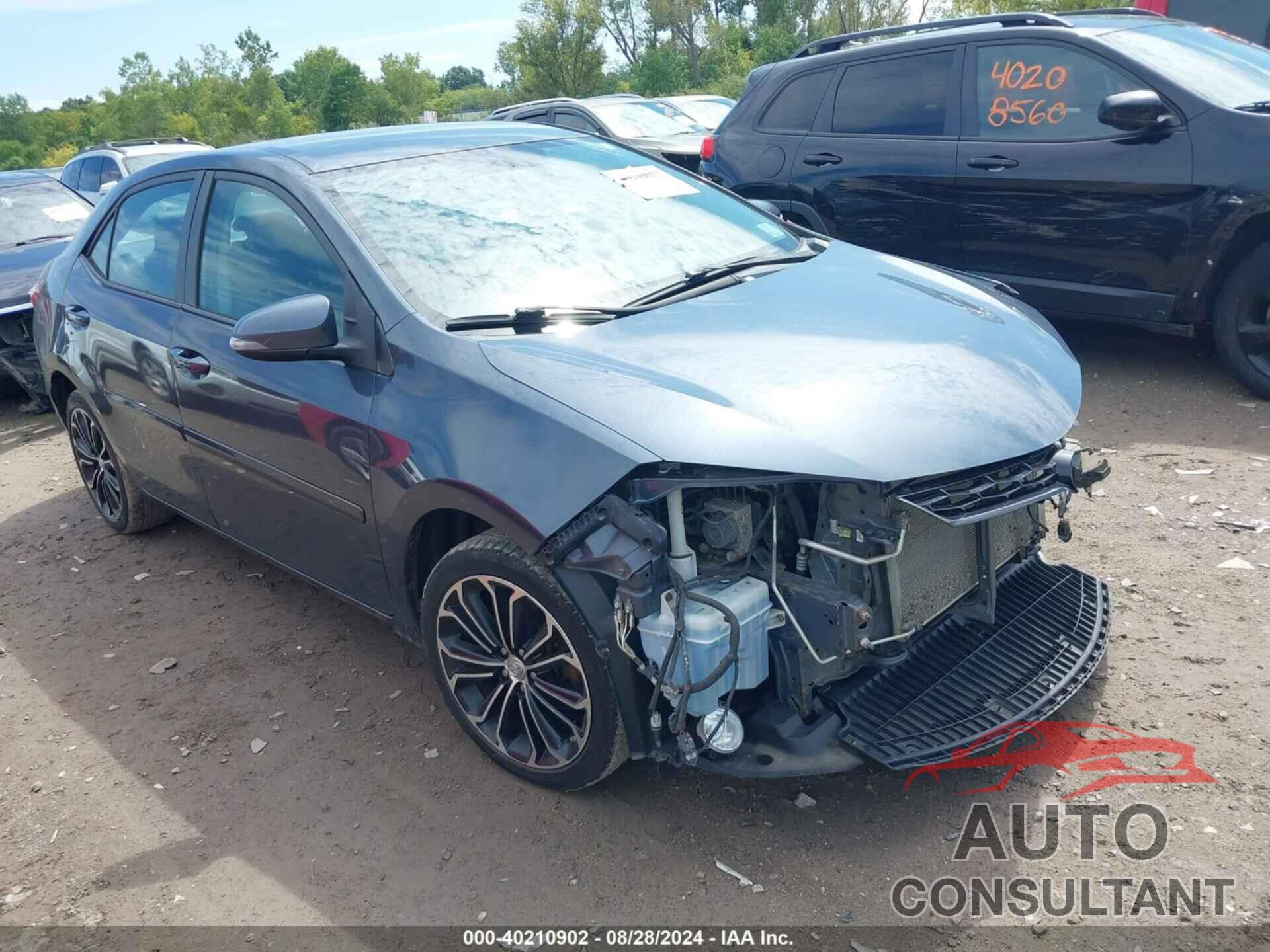 TOYOTA COROLLA 2016 - 2T1BURHE7GC484959