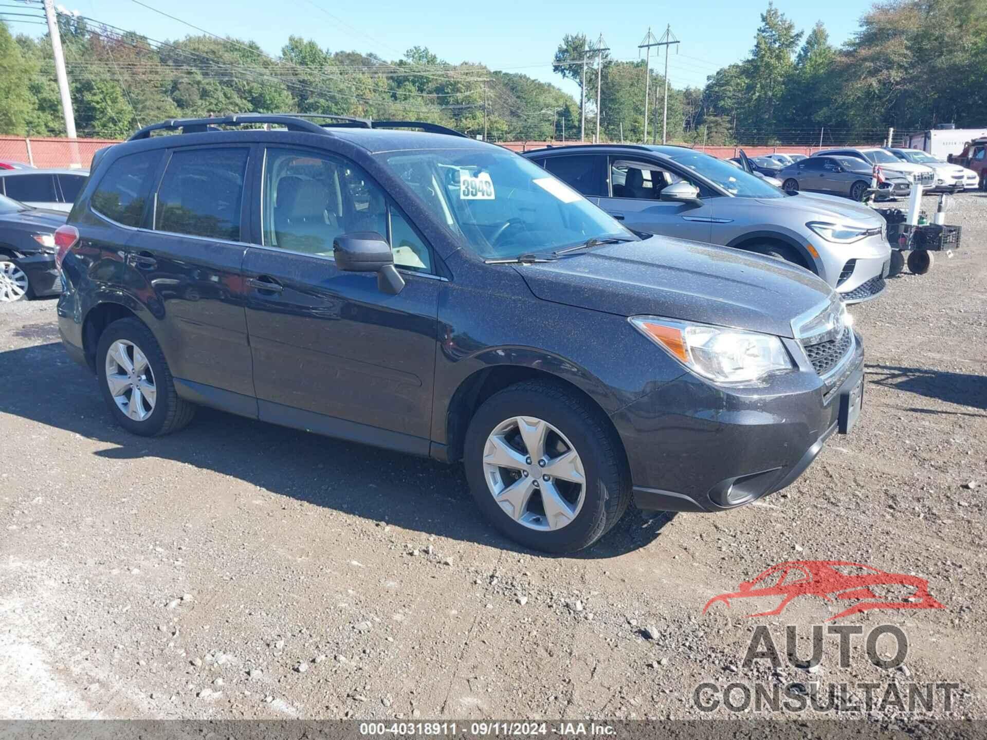 SUBARU FORESTER 2016 - JF2SJAHC7GH401326