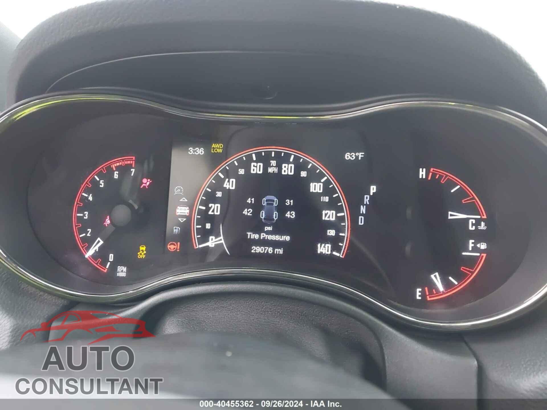 DODGE DURANGO 2020 - 1C4SDJCT7LC115111