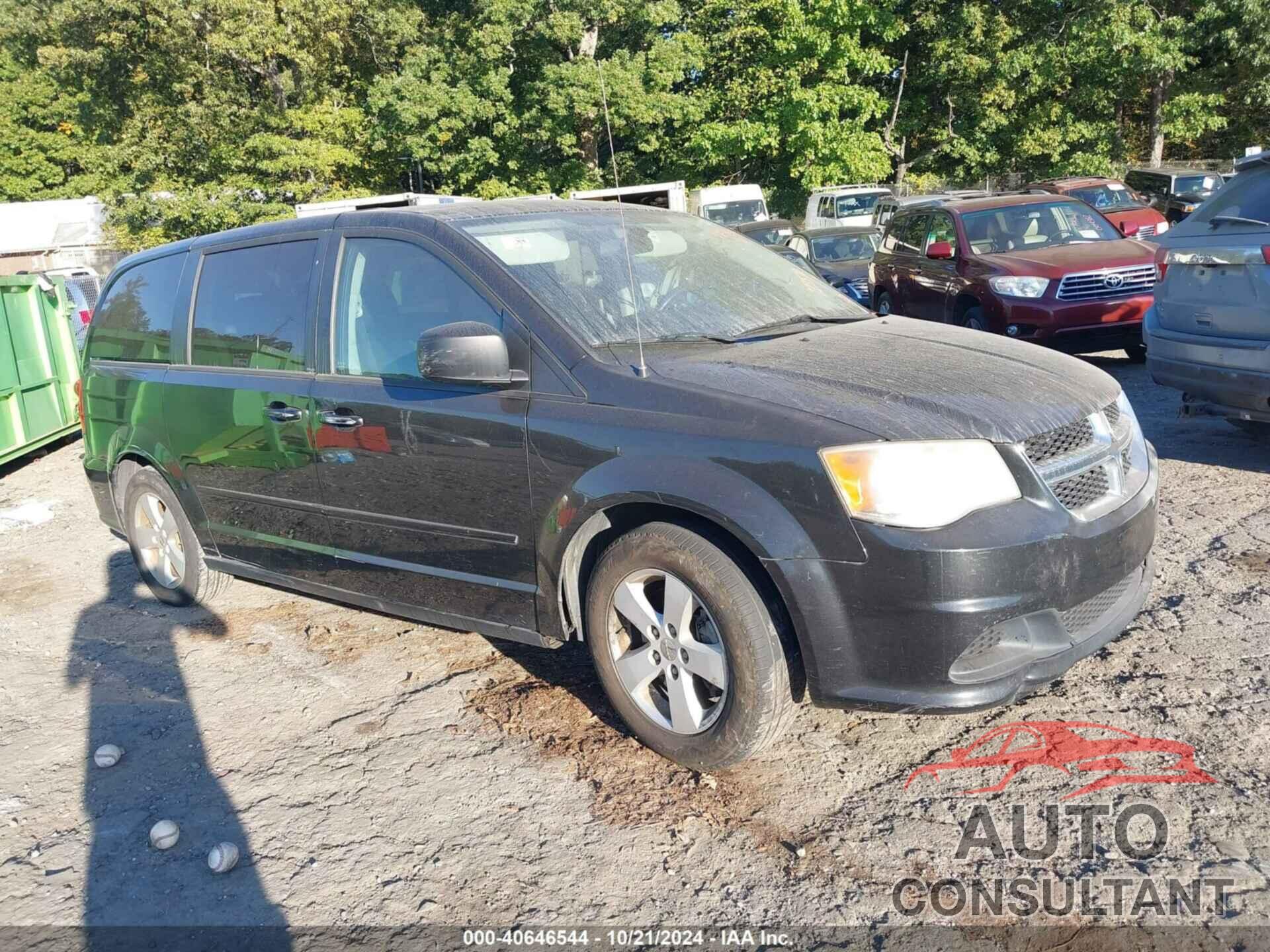 DODGE GRAND CARAVAN 2013 - 2C4RDGBG6DR723572