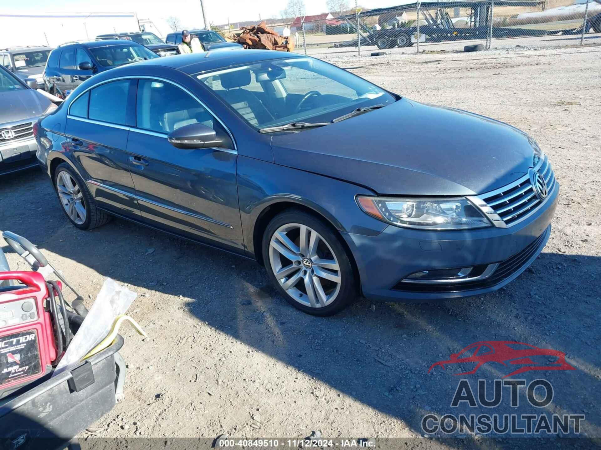 VOLKSWAGEN CC 2013 - WVWRP7AN5DE571529