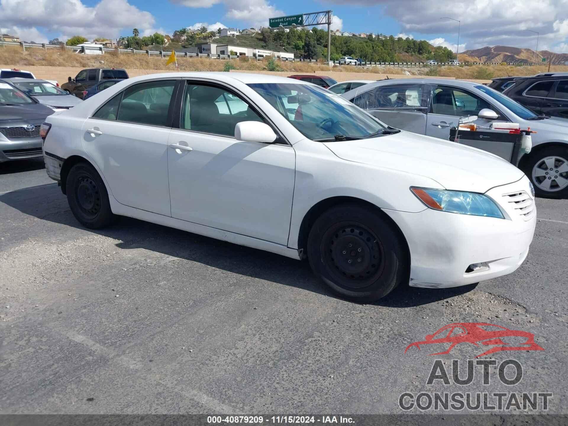 TOYOTA CAMRY 2009 - 4T4BE46KX9R081882