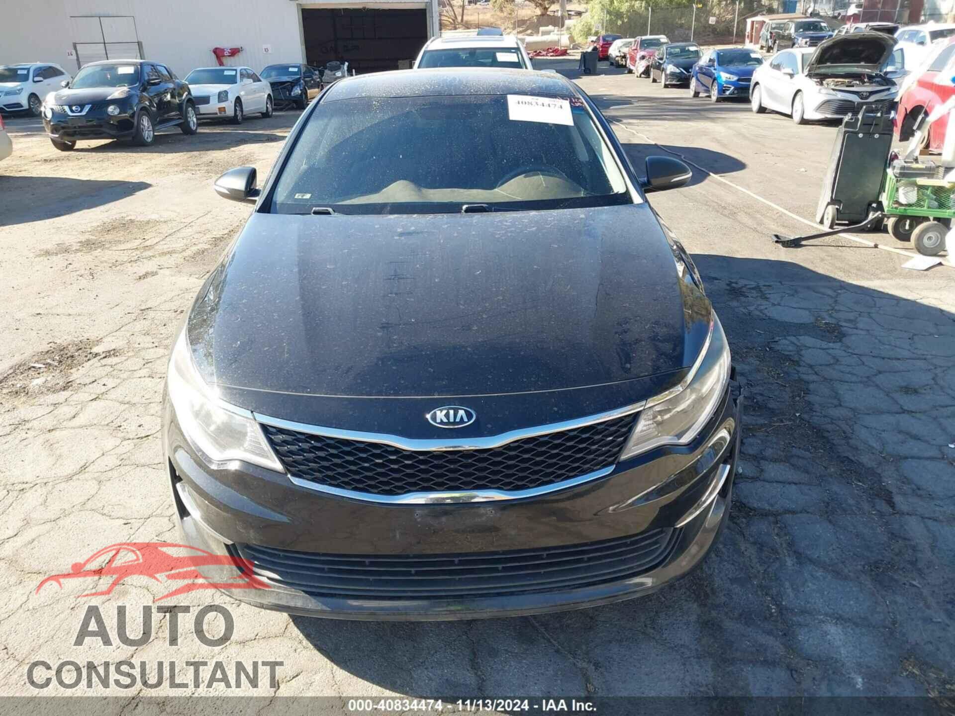 KIA OPTIMA 2018 - 5XXGT4L34JG180375