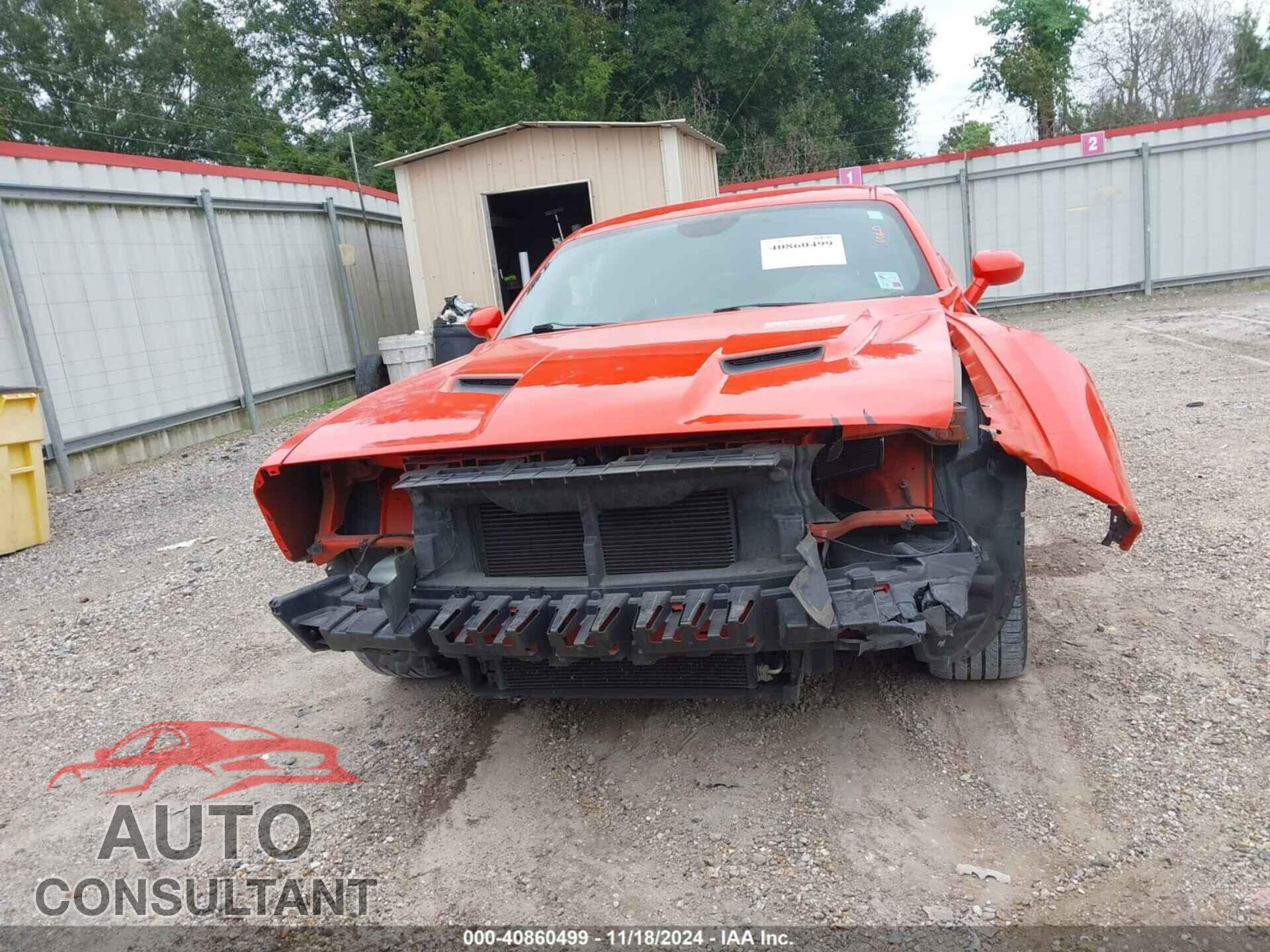 DODGE CHALLENGER 2016 - 2C3CDZAGXGH309647