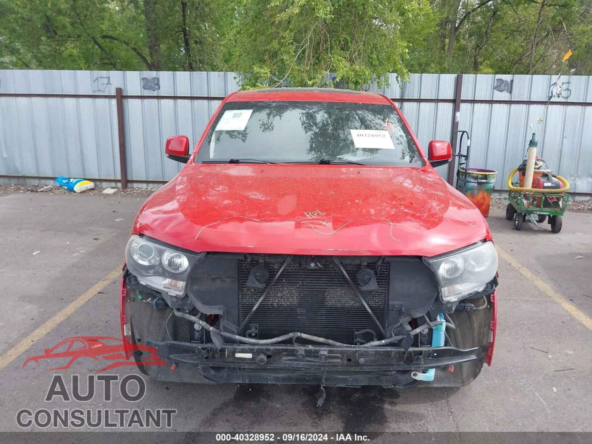 DODGE DURANGO 2012 - 1C4SDJCT9CC277788