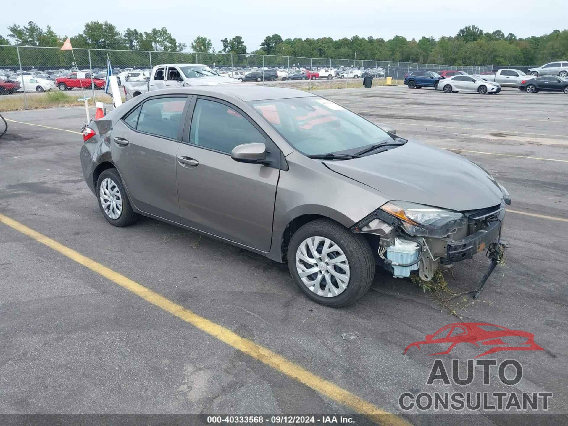TOYOTA COROLLA 2017 - 5YFBURHE5HP637226