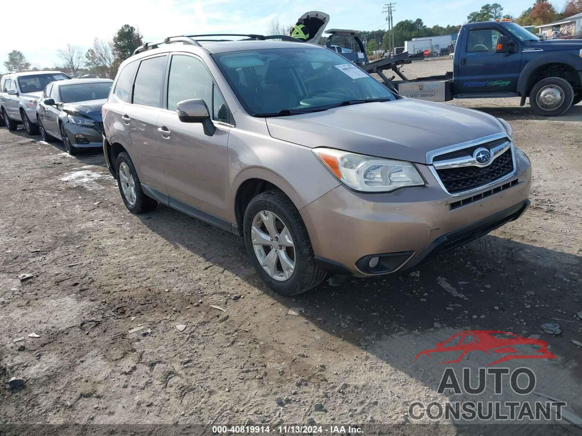 SUBARU FORESTER 2014 - JF2SJAPC3EH477365