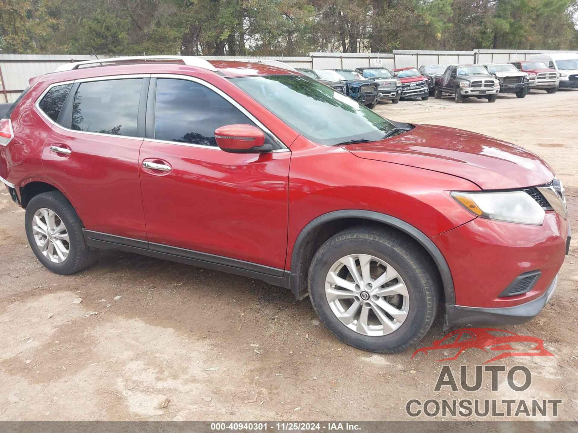 NISSAN ROGUE 2016 - KNMAT2MT9GP606376
