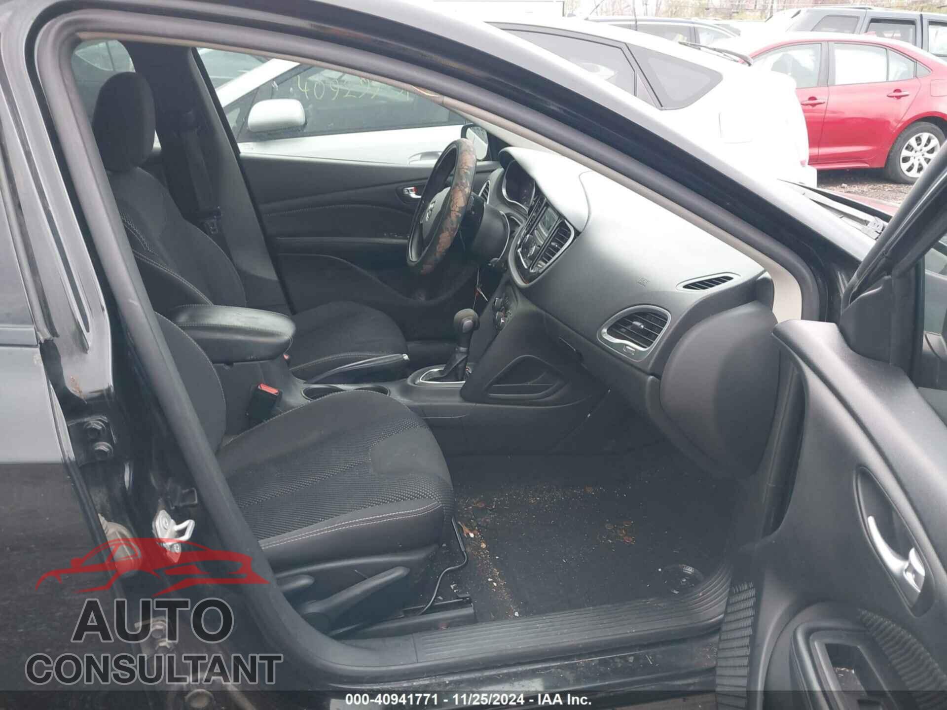DODGE DART 2015 - 1C3CDFBB0FD330536