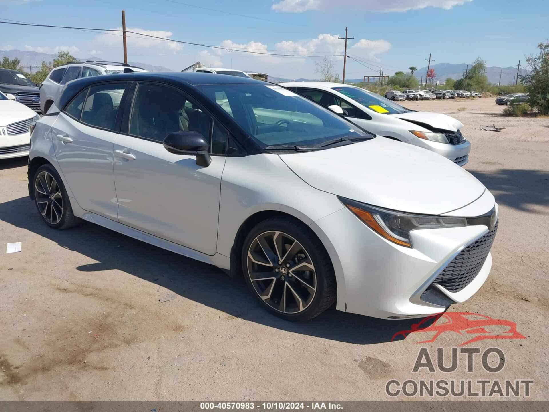 TOYOTA COROLLA 2021 - JTNC4MBE6M3127613