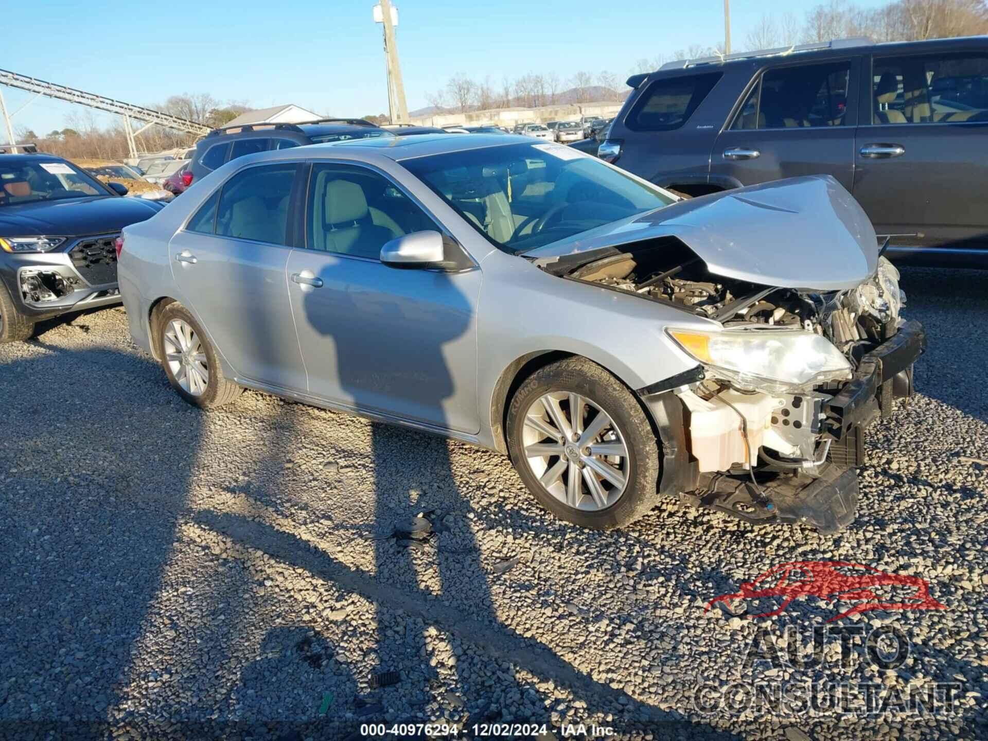 TOYOTA CAMRY 2012 - 4T4BF1FK1CR271086