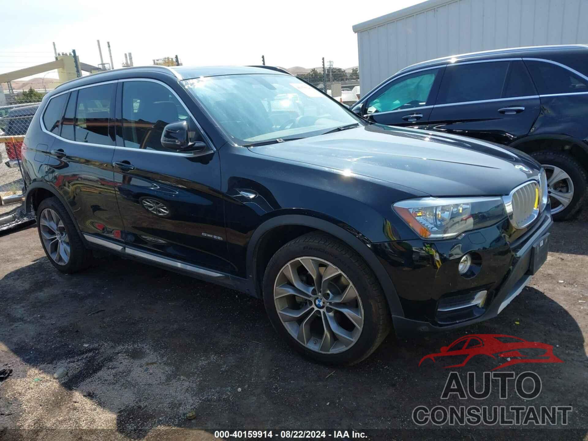 BMW X3 2017 - 5UXWZ7C34H0X39414