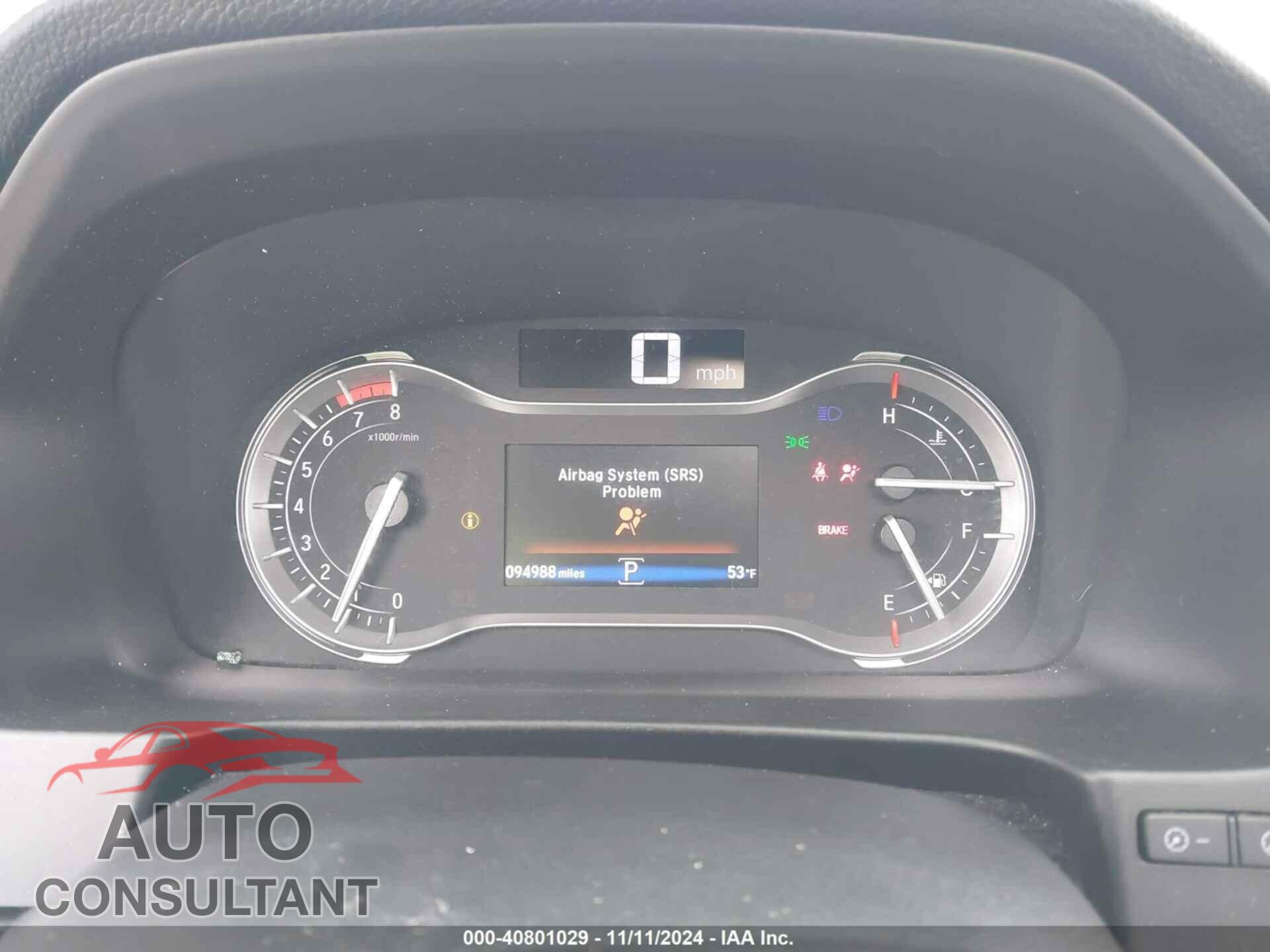 HONDA RIDGELINE 2019 - 5FPYK3F74KB016829