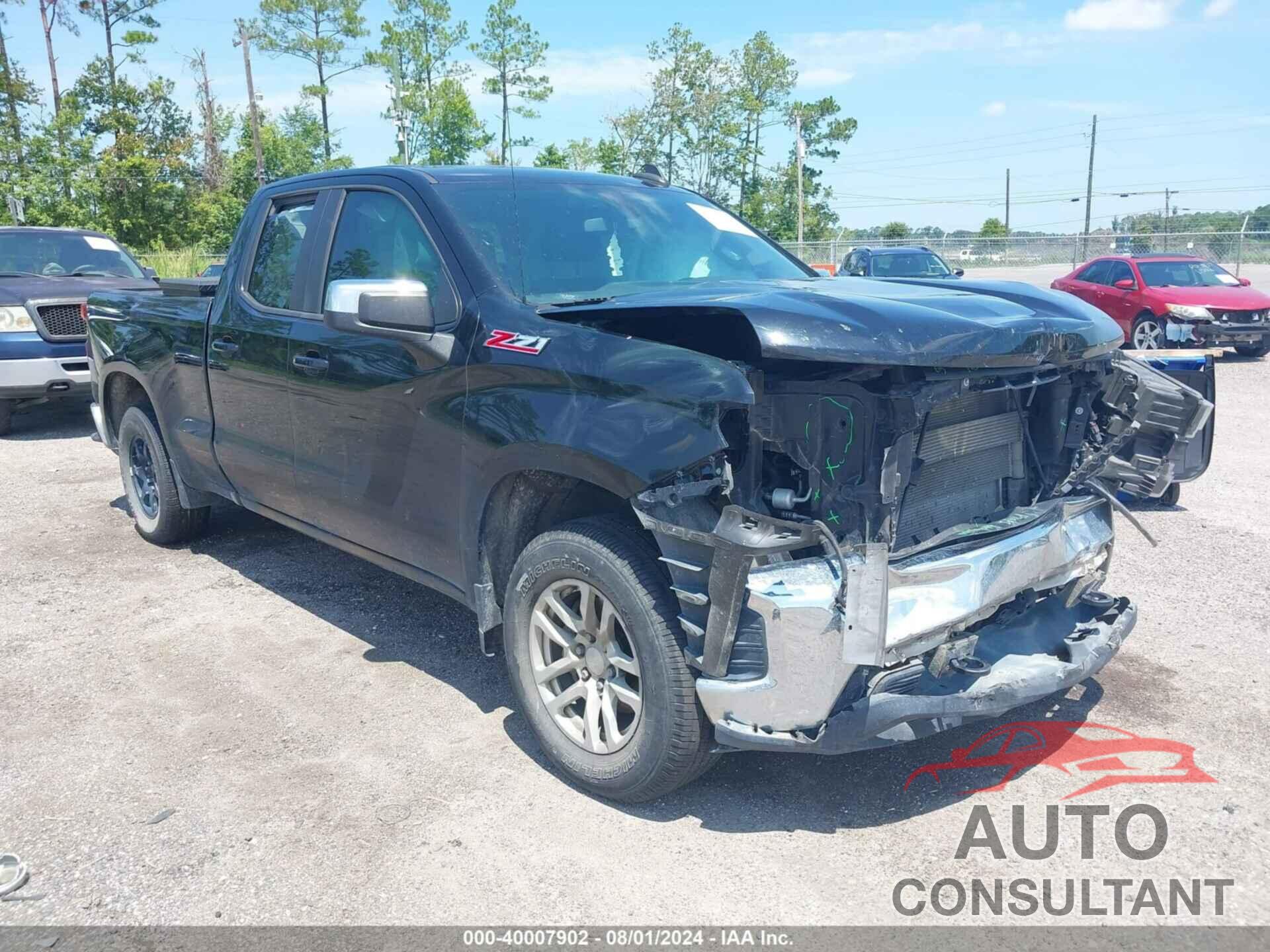 CHEVROLET SILVERADO 1500 2019 - 1GCRYDED8KZ183536