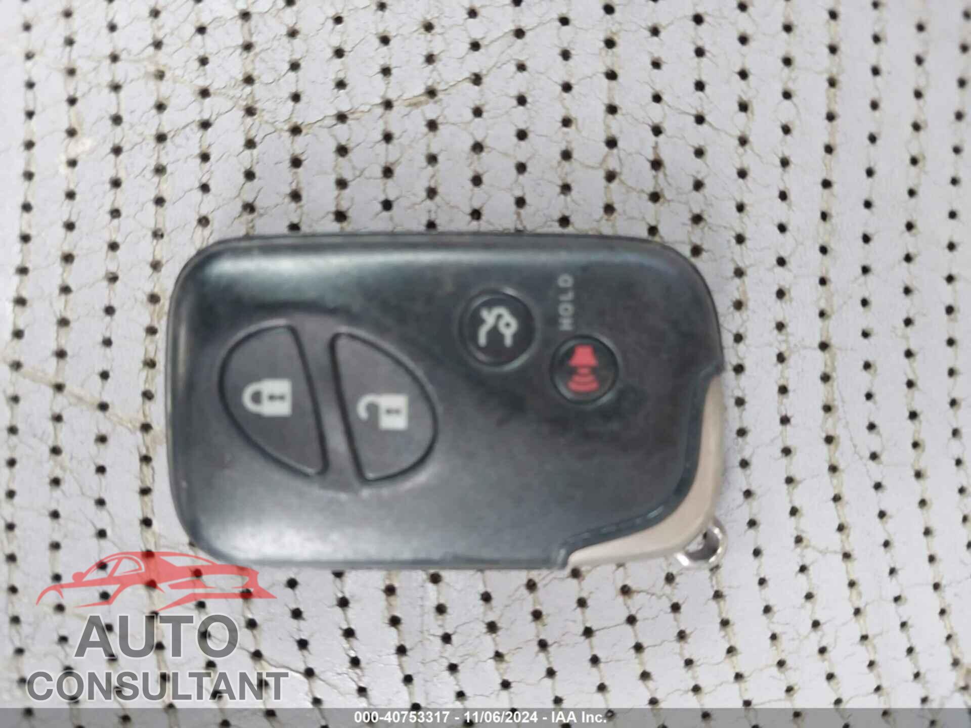 LEXUS HS 250H 2010 - JTHBB1BA8A2019690