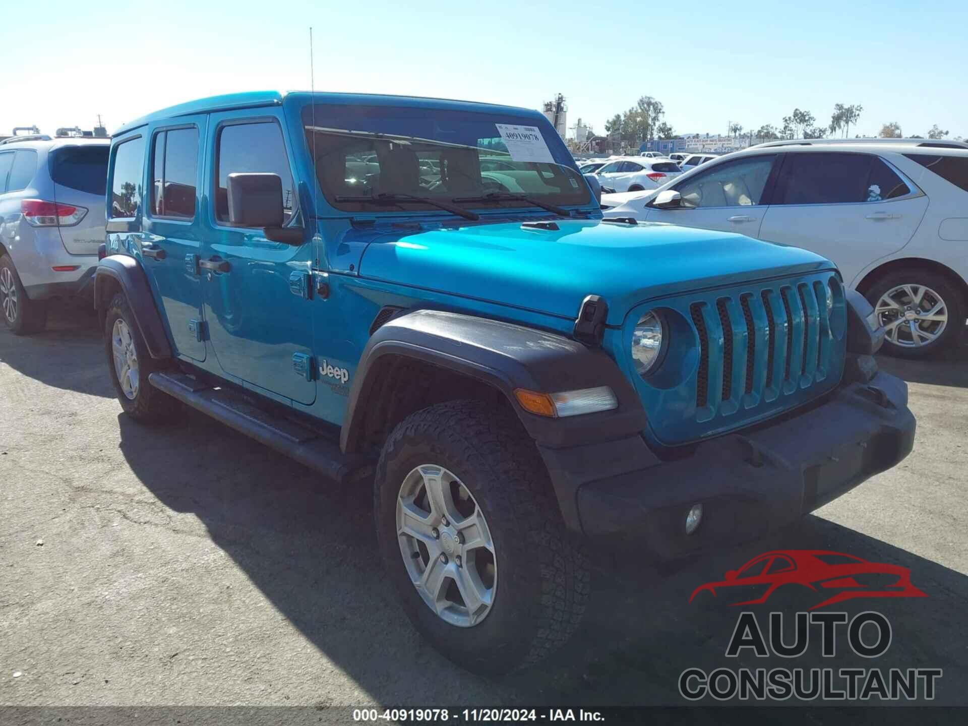 JEEP WRANGLER UNLIMITED 2020 - 1C4HJXDN4LW282238