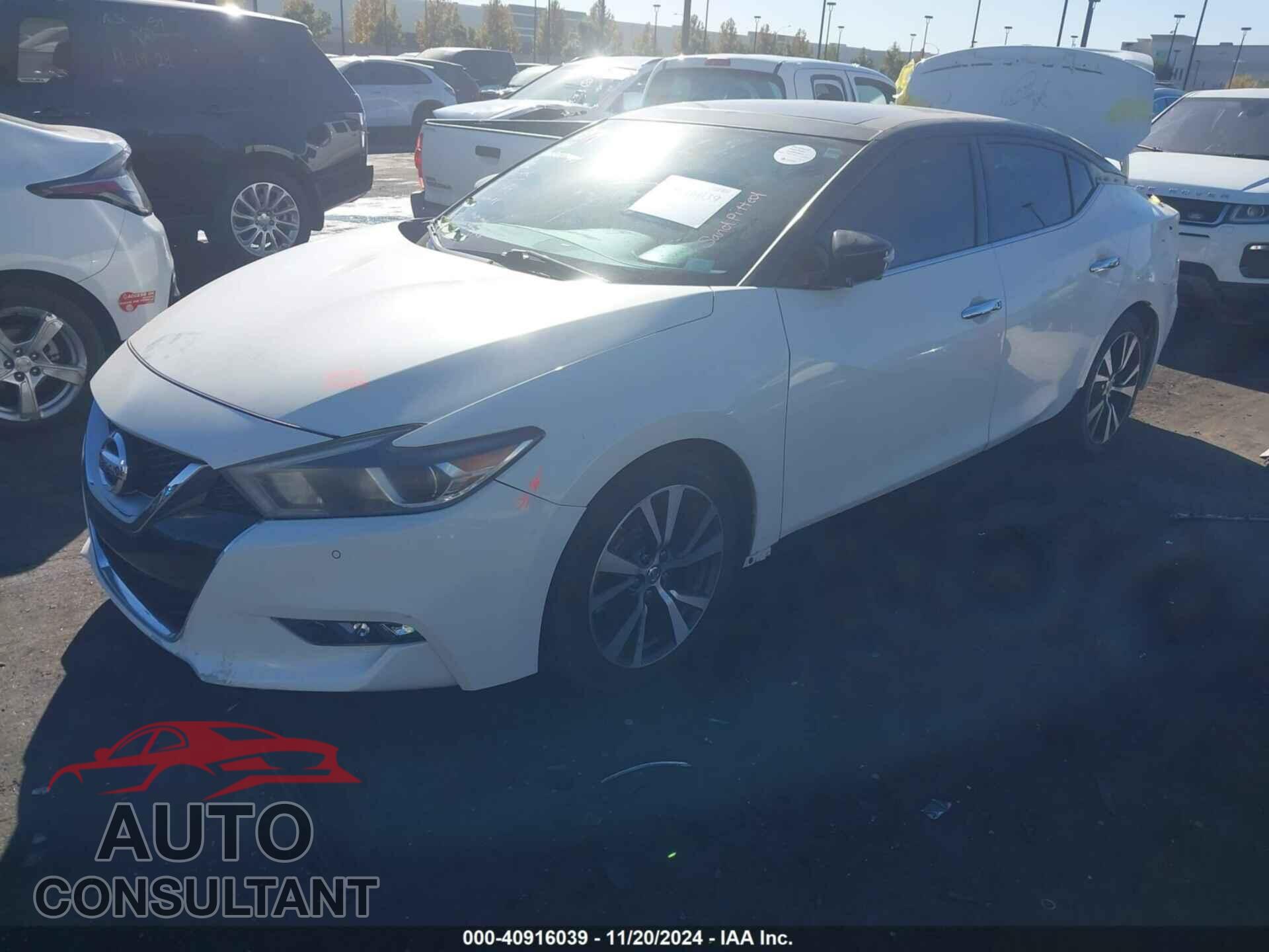 NISSAN MAXIMA 2017 - 1N4AA6AP1HC414582