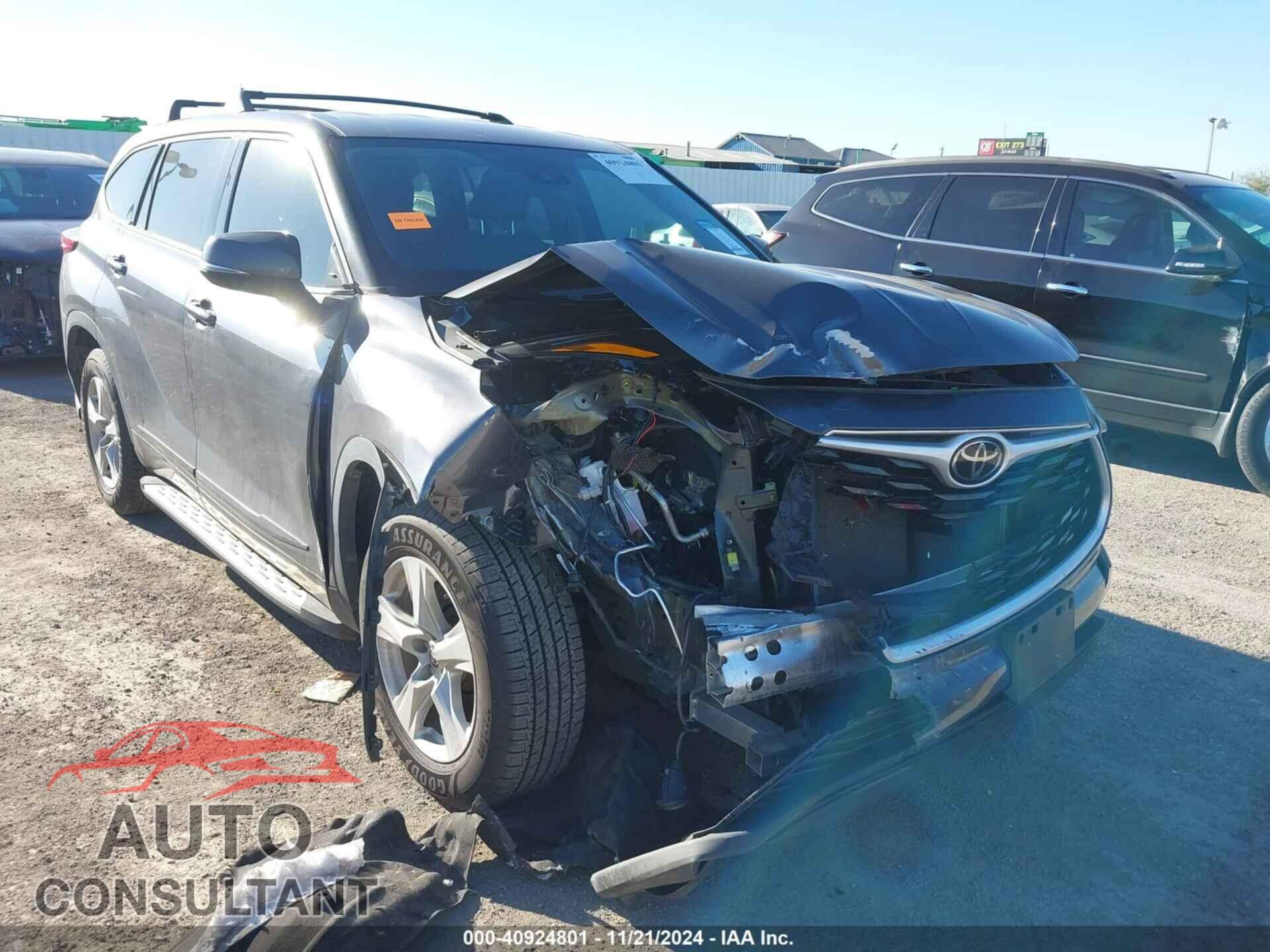 TOYOTA HIGHLANDER 2021 - 5TDZZRAHXMS083865
