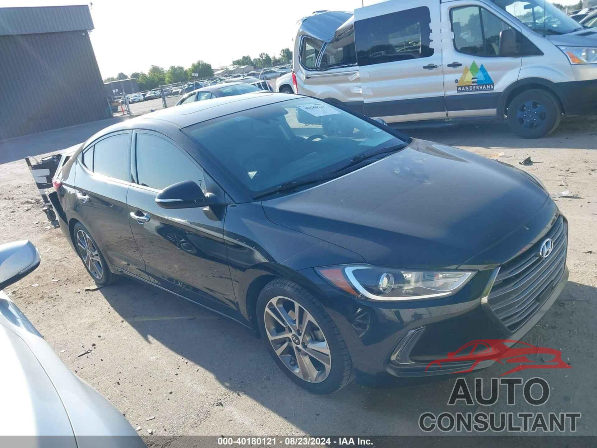 HYUNDAI ELANTRA 2017 - 5NPD84LF8HH120810