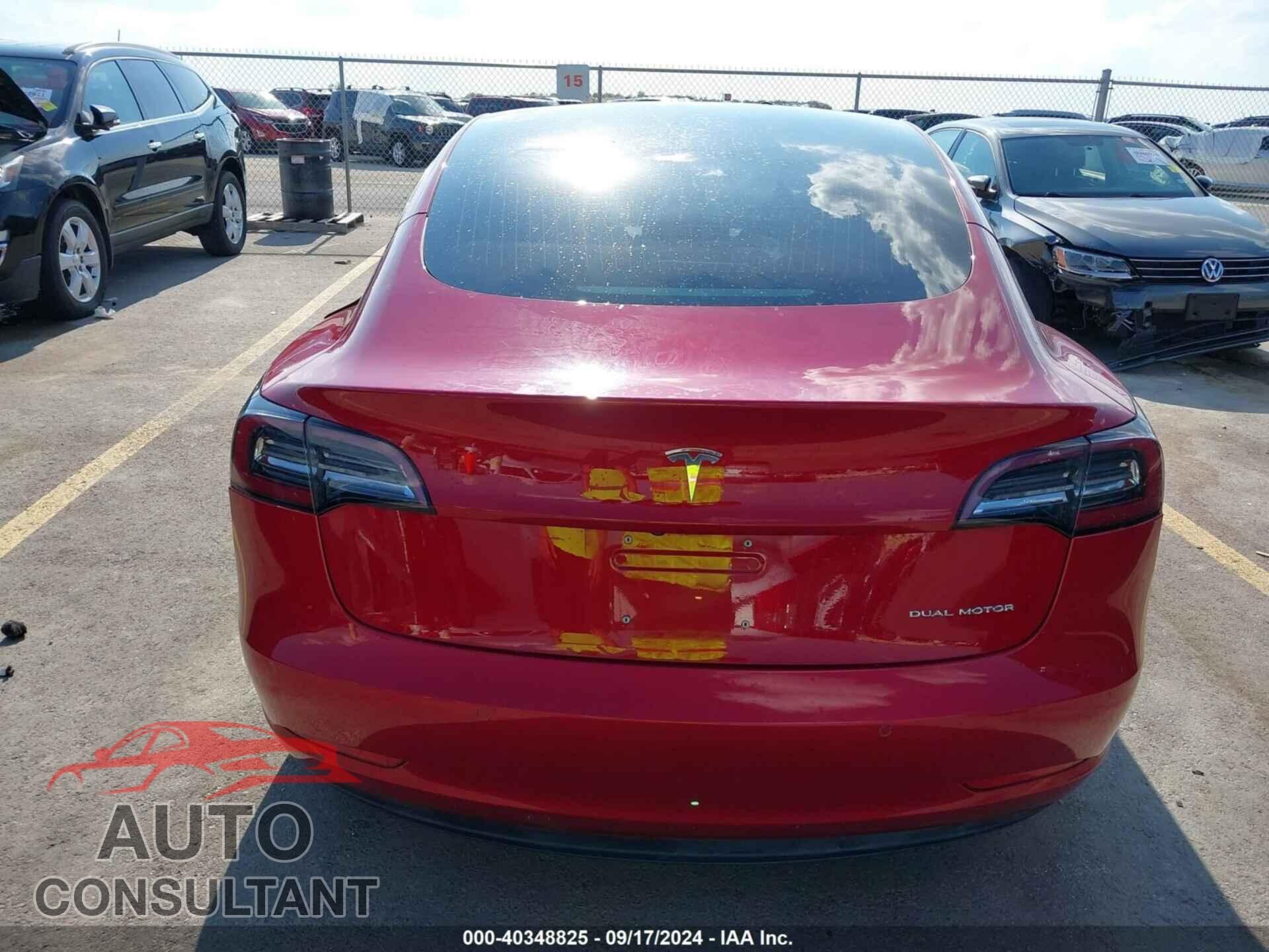 TESLA MODEL 3 2018 - 5YJ3E1EB8JF097420